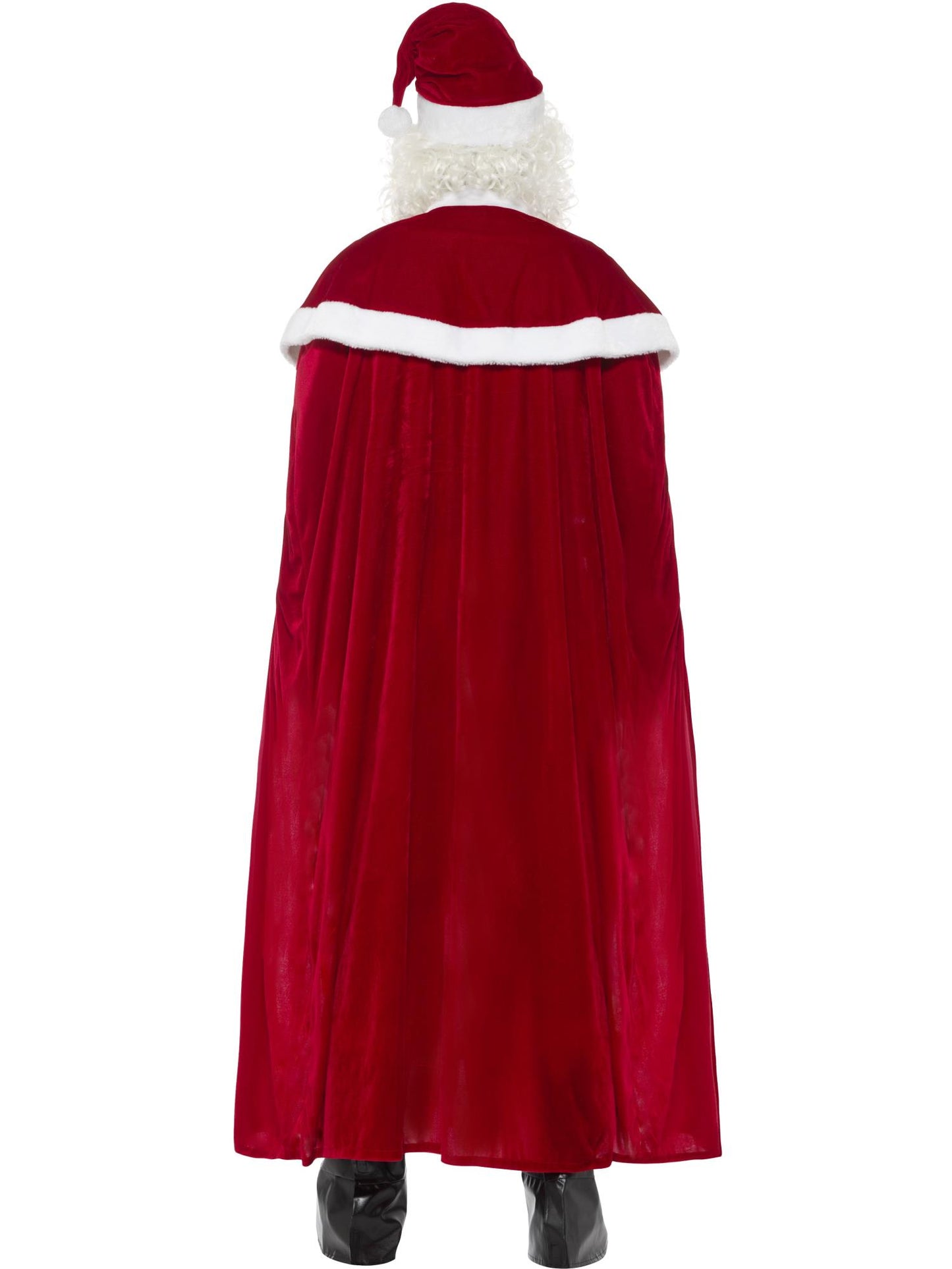 Smiffys Deluxe Santa Claus Costume with Trousers, Red CS für Herren