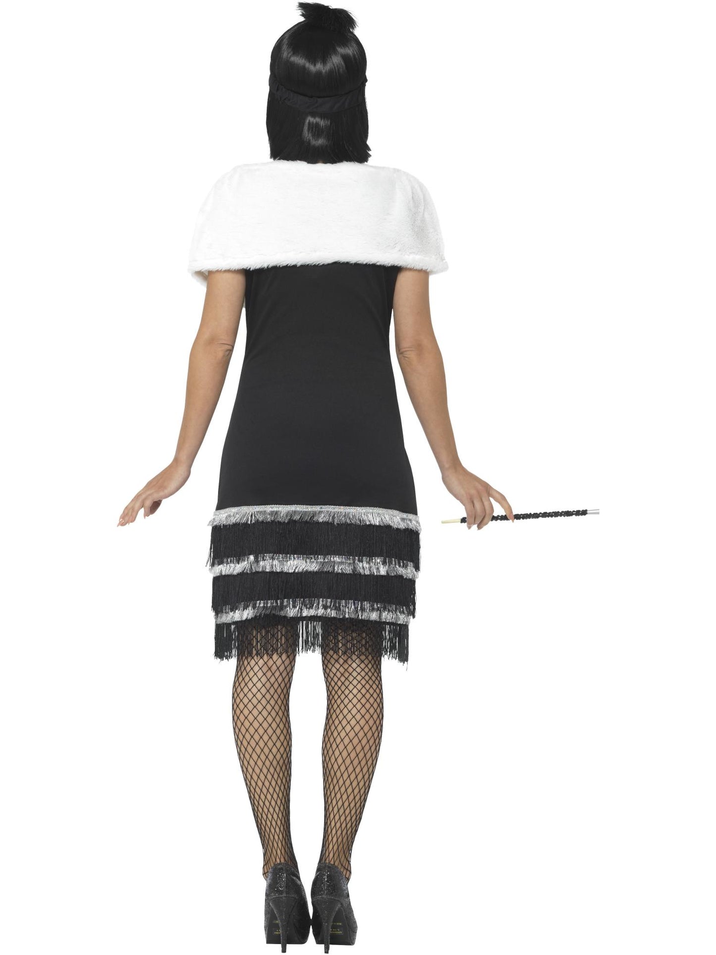 Smiffys Flapper Costume, Black CS für Damen