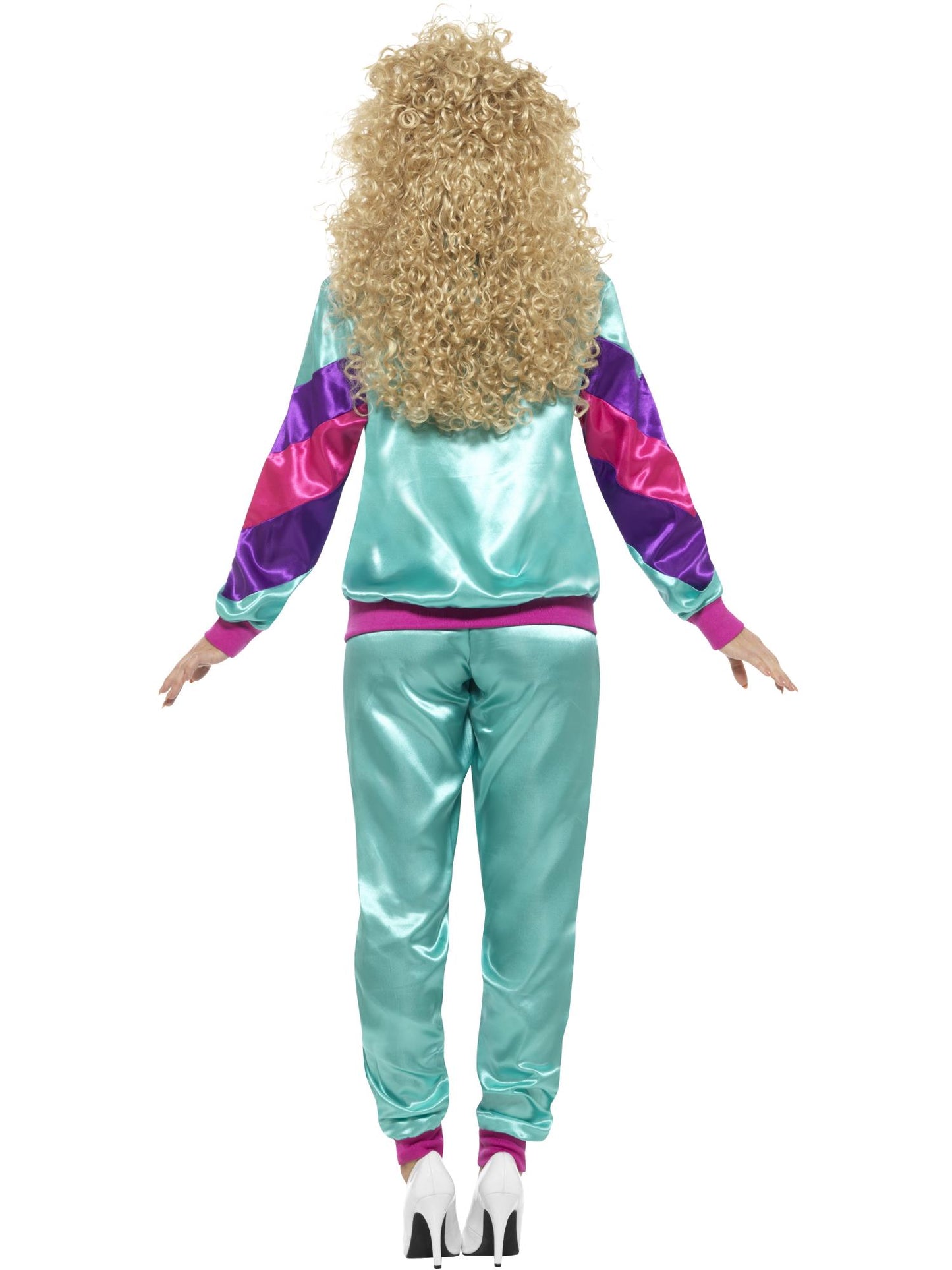 Smiffys 1980S 80s Height of Fashion Shell Suit Costume, Female, CS für Damen