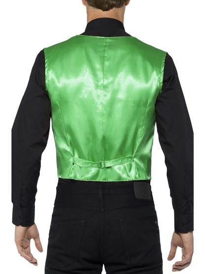 Smiffys PARTY Sequin Waistcoat, Green CS für Unisex