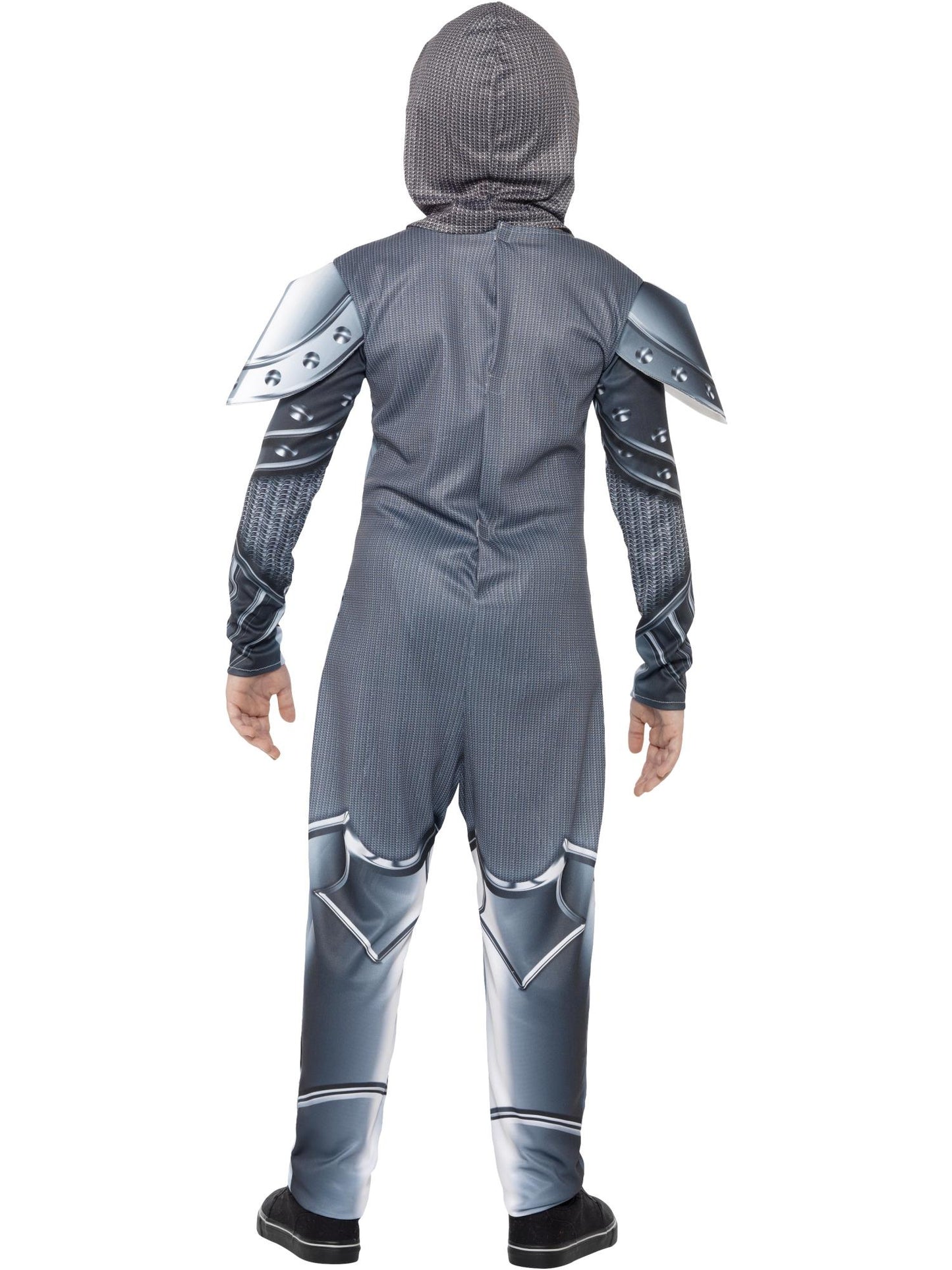 Smiffys Deluxe Armoured Knight Costume, Grey CS für Jungen