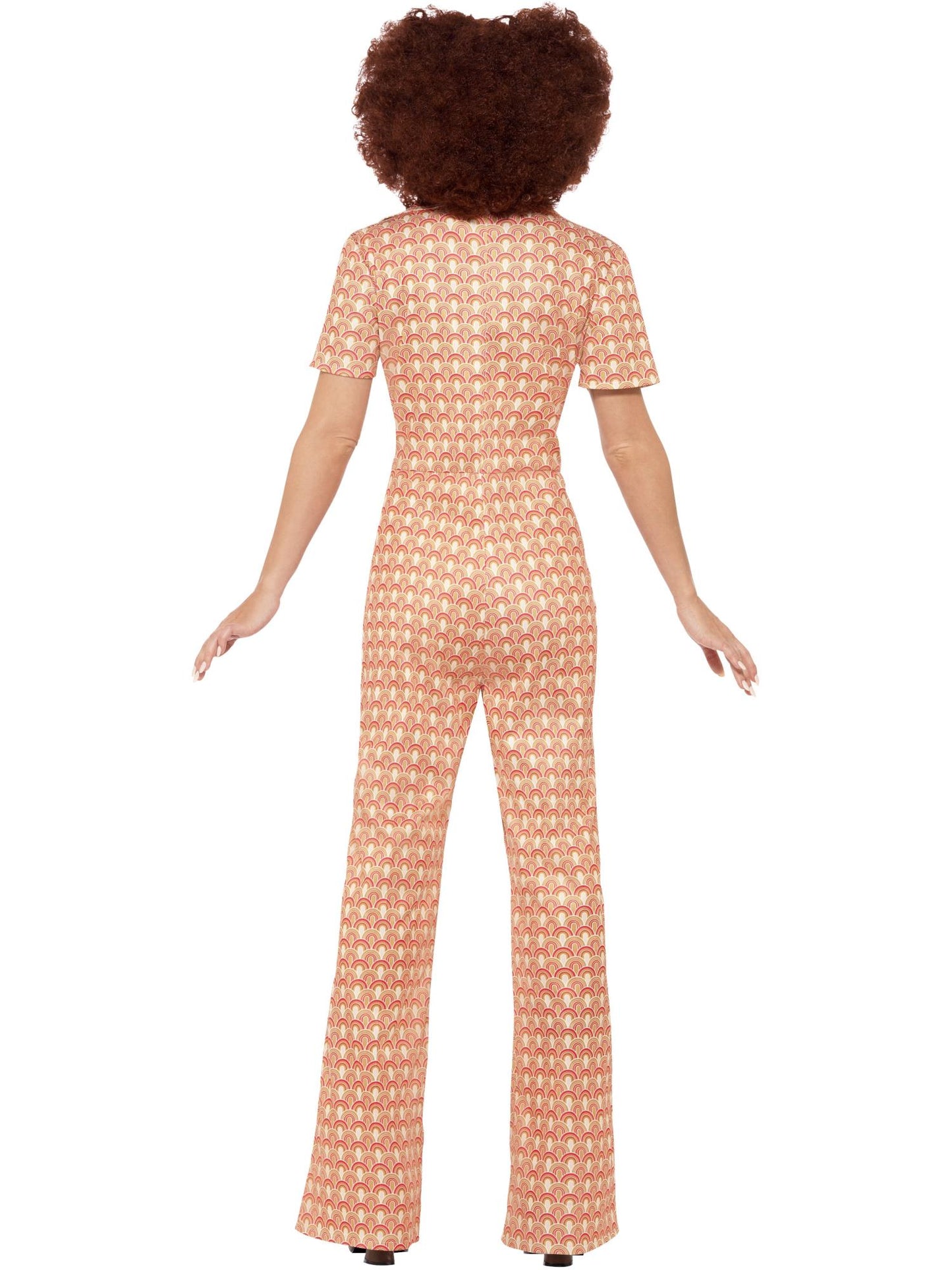 Smiffys 1970S Authentic 70s Chic Costume, Orange CS für Damen