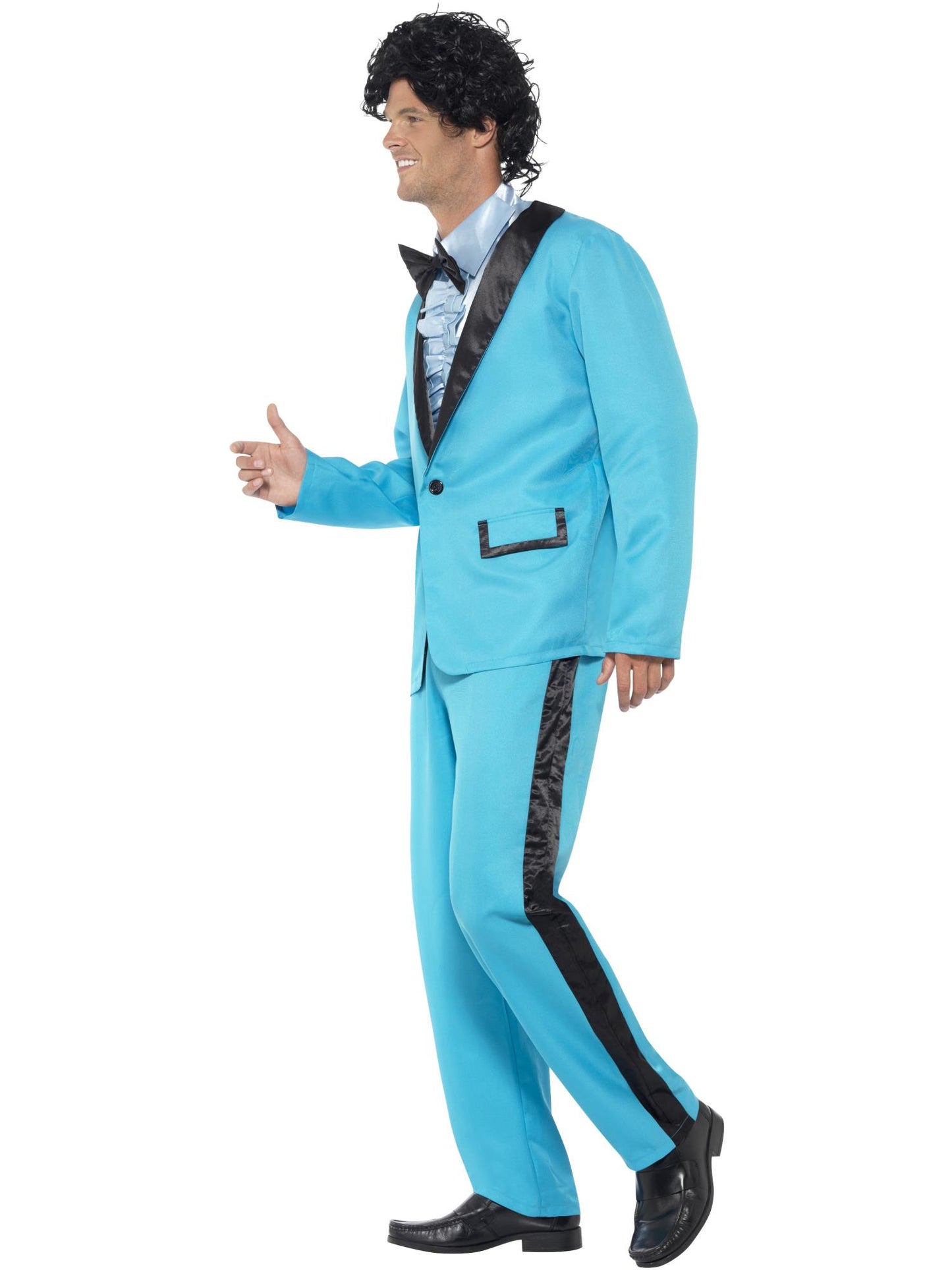 Smiffys 1980S 80s Prom King Costume, Blue CS für Herren