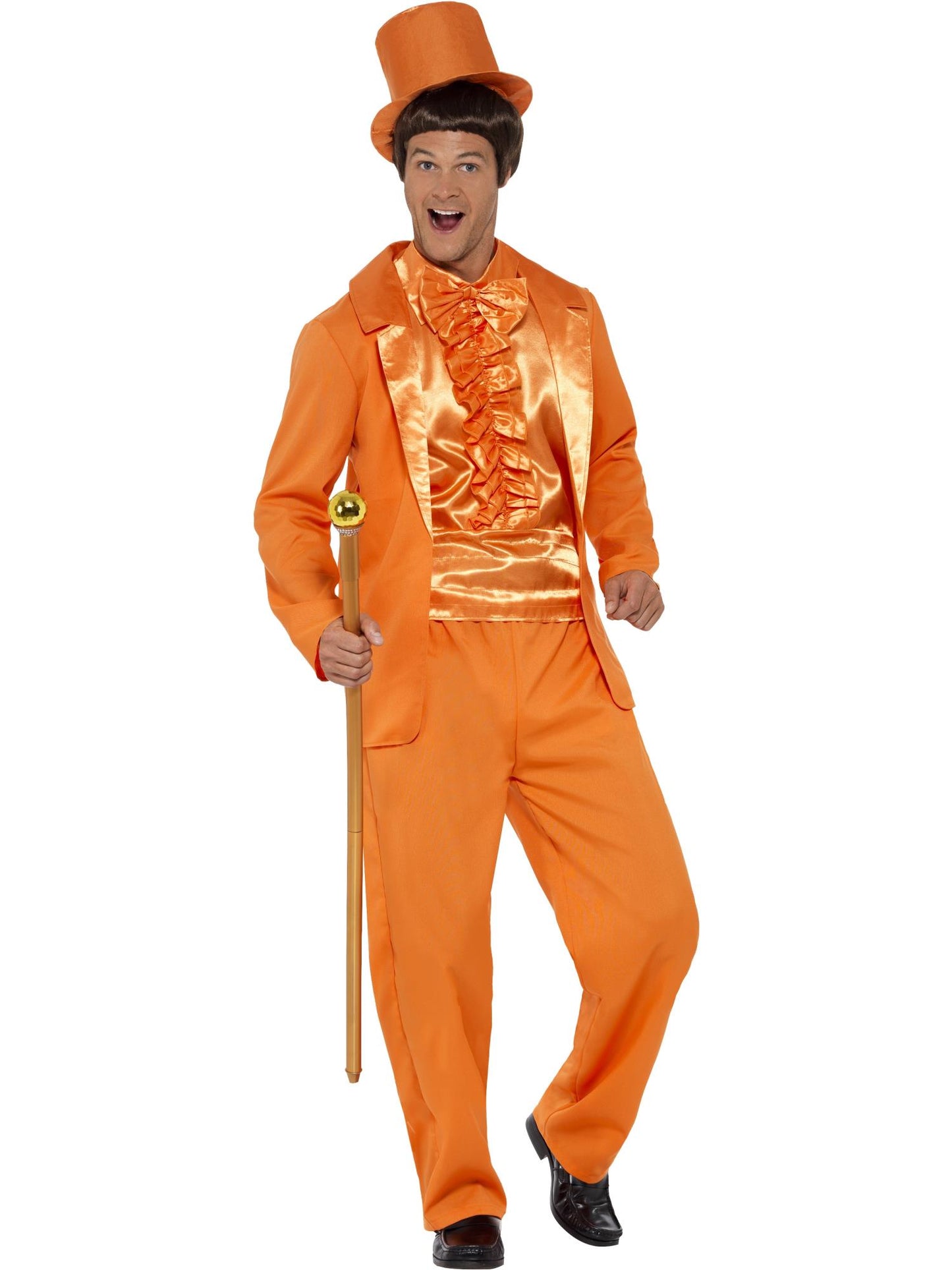 Smiffys 1990S 90s Stupid Tuxedo Costume, Orange CS für Herren