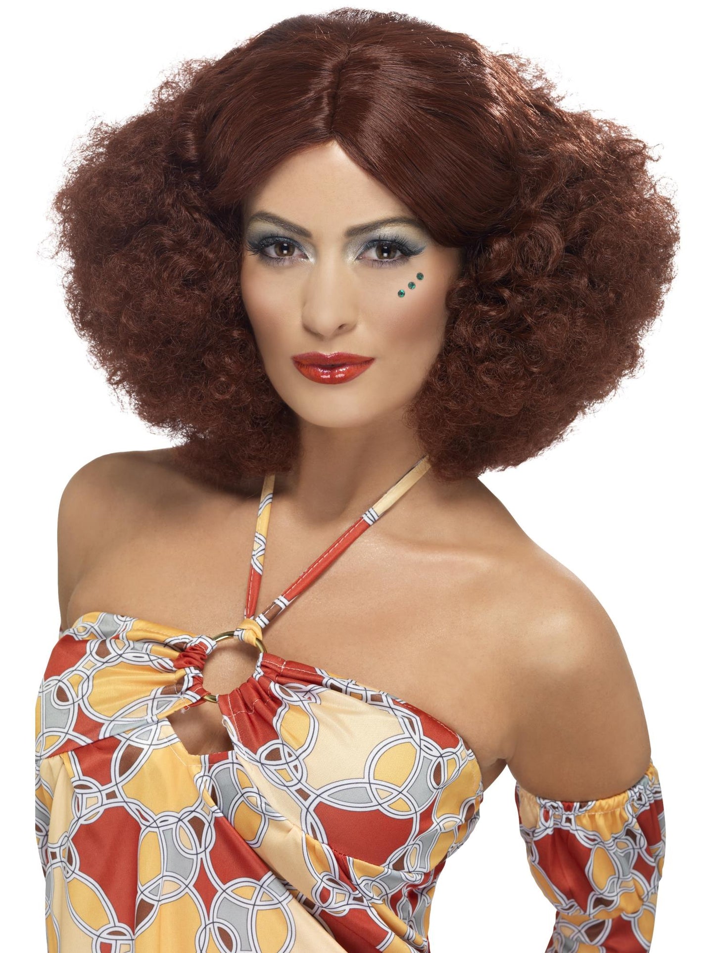 Smiffys 1970S 70s Afro Wig, Auburn für Damen