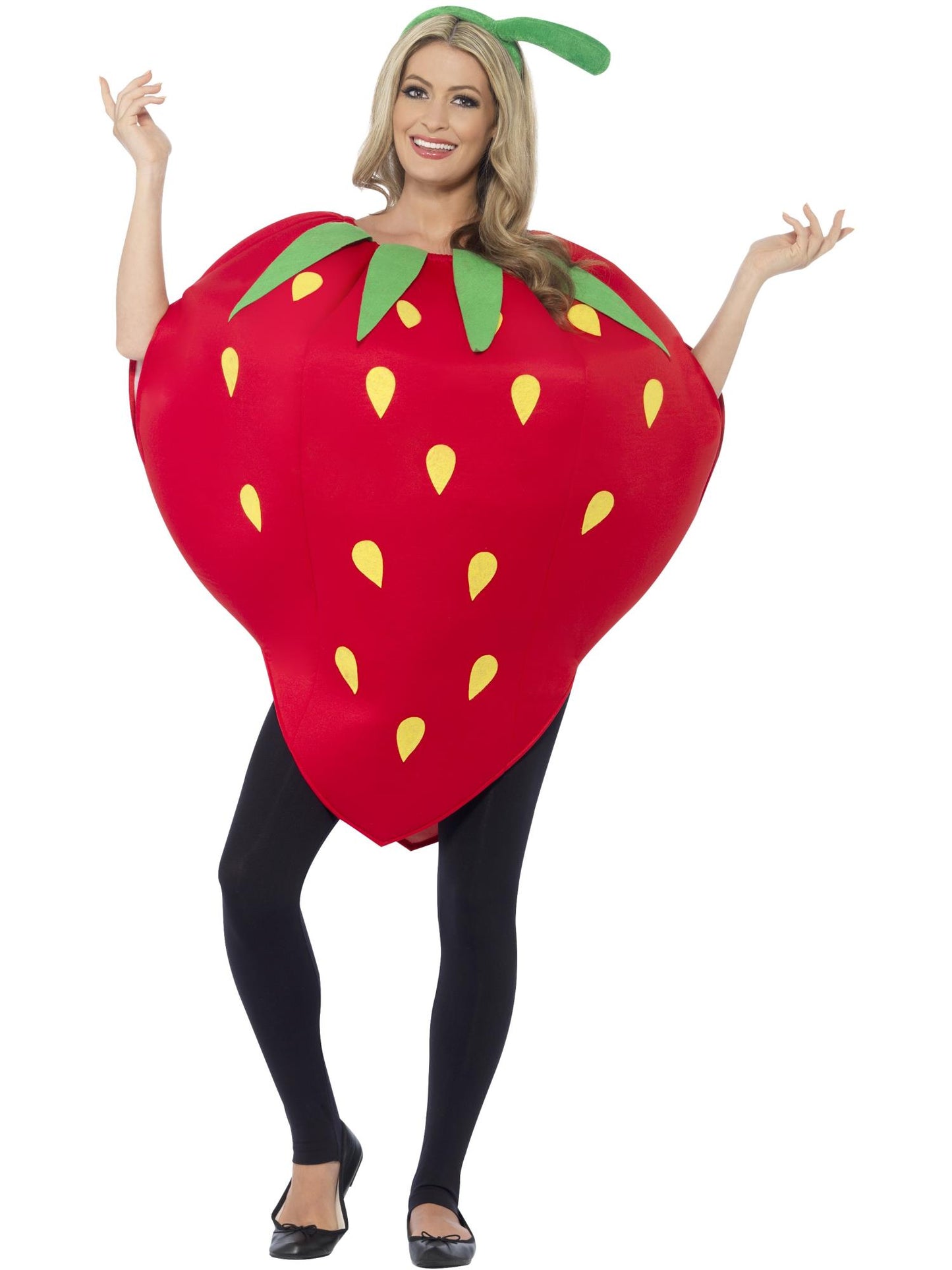 Smiffys COMEDY Strawberry Costume, Red CS für Unisex