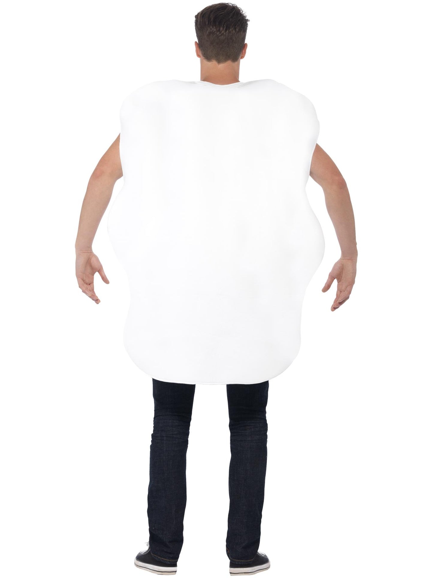 Smiffys COMEDY Egg Costume, White CS für Unisex