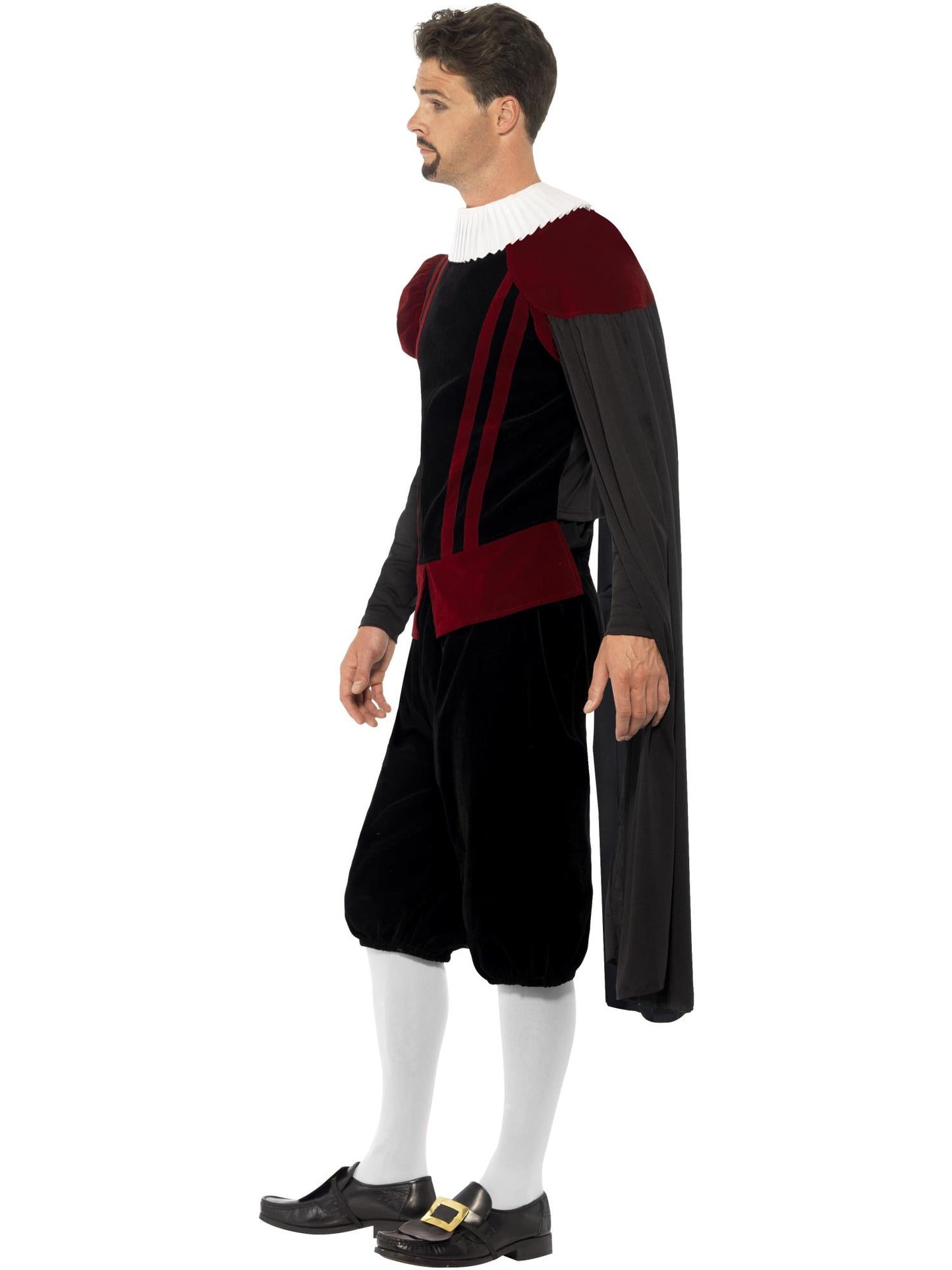 Smiffys Deluxe Tudor Lord Costume, Black CS für Herren