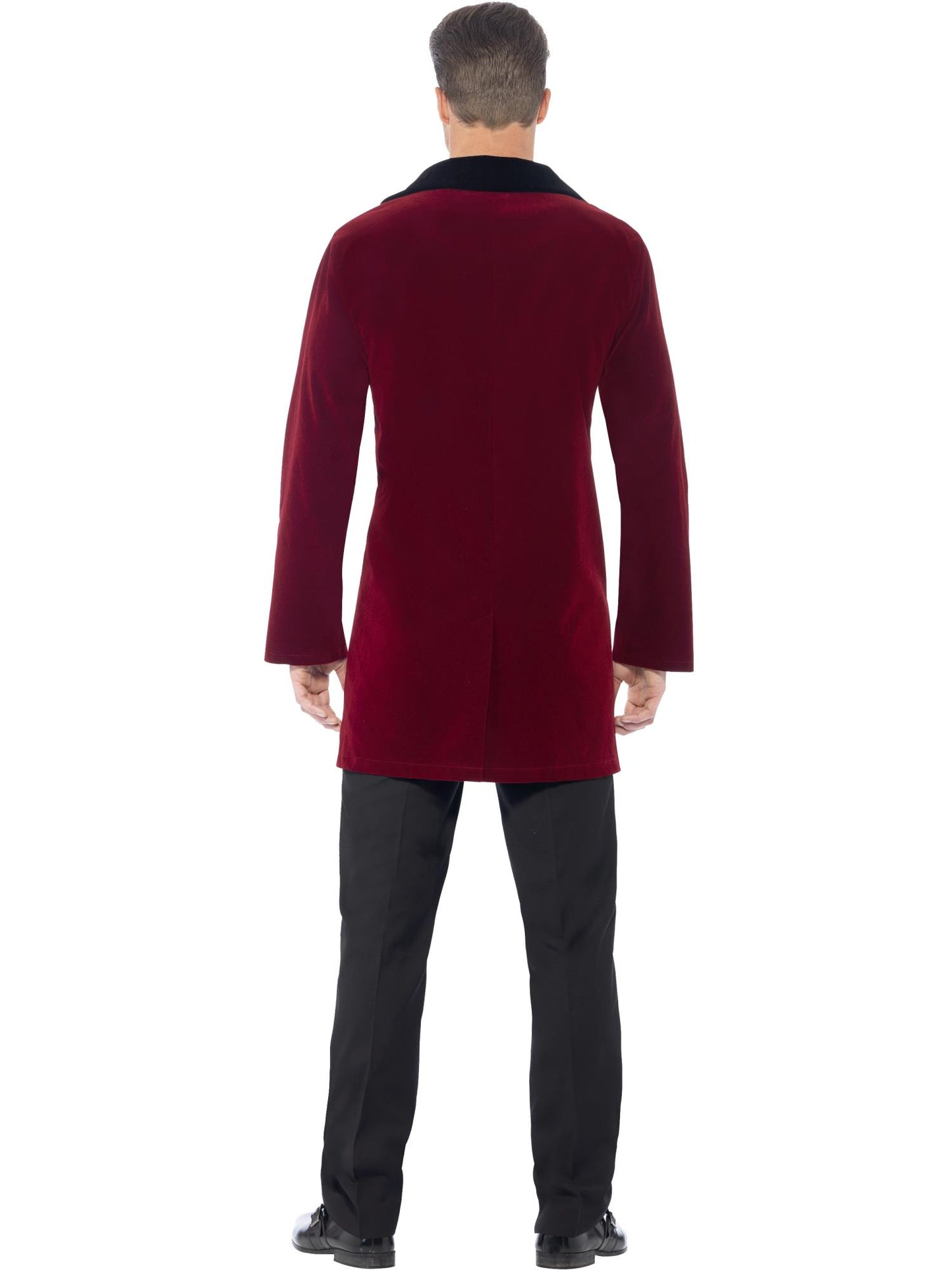 Smiffys MEDIEVAL Deluxe Edwardian Gent Costume, Red CS für Herren