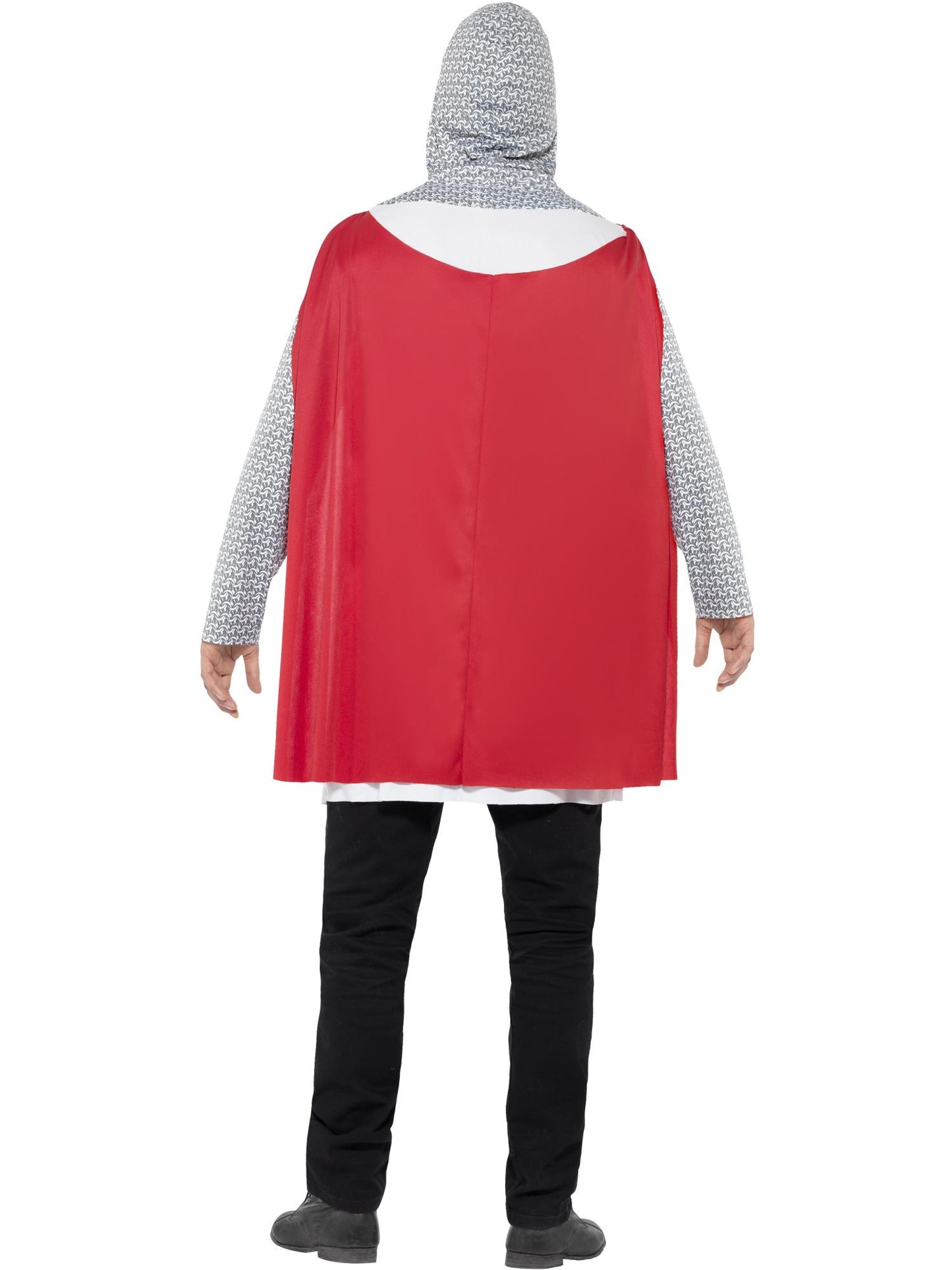 Smiffys Knight Costume, Economy, White CS für Herren