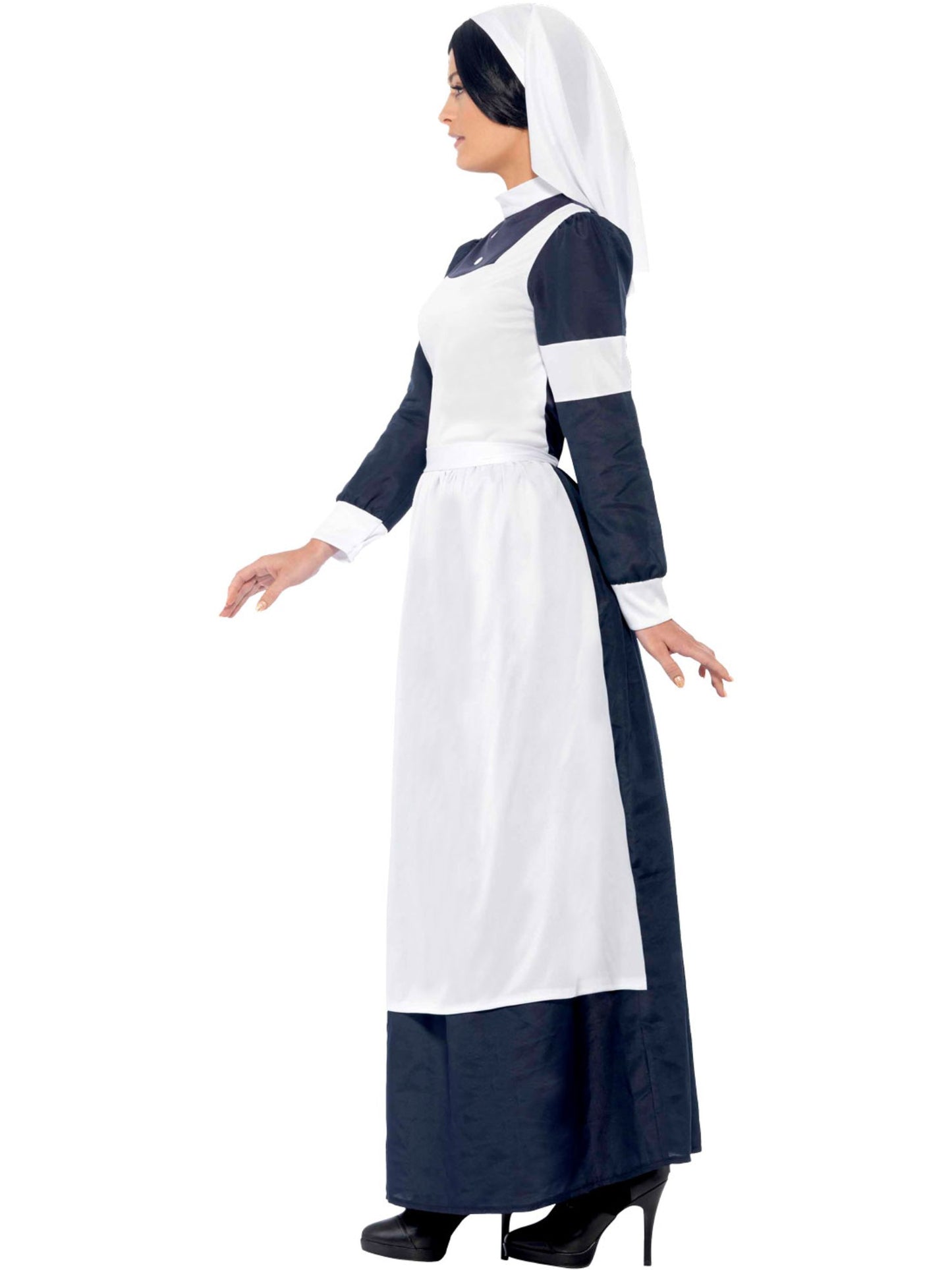 Smiffys UNIFORM Great War Nurse Costume, White CS für Damen