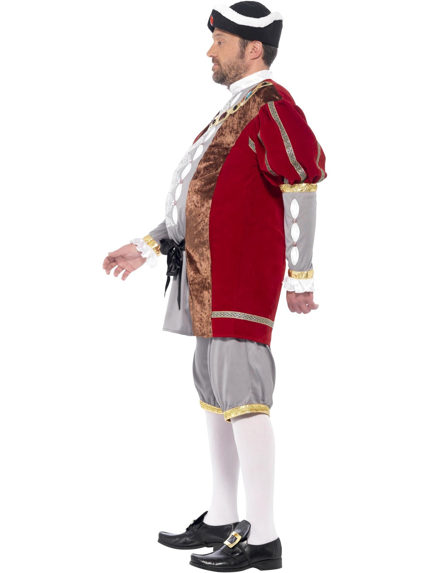 Smiffys TUDOR Deluxe Henry VIII Costume, Red CS für Herren