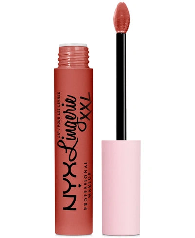 NYX NYX Lingerie XXL Lippenstift Peach Flirt 32,50 g Kosmetik