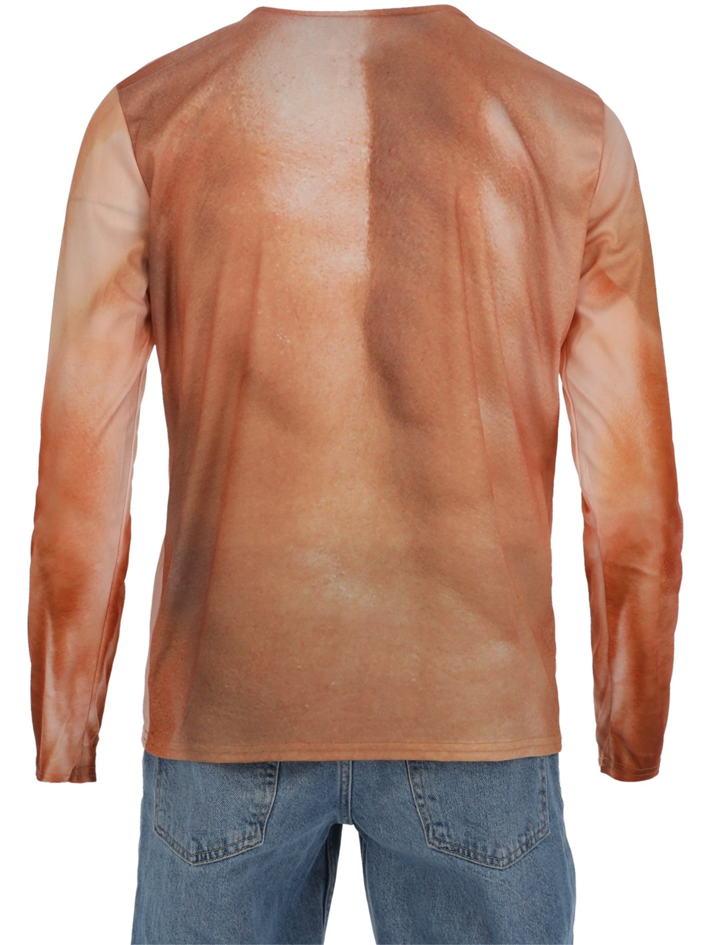 Smiffys COMEDY Realistic Muscle Top, Nude CS für Herren