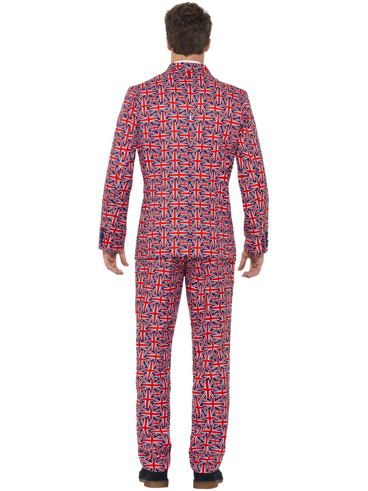 Smiffys BRITISH Union Jack Suit, Red CS für Herren