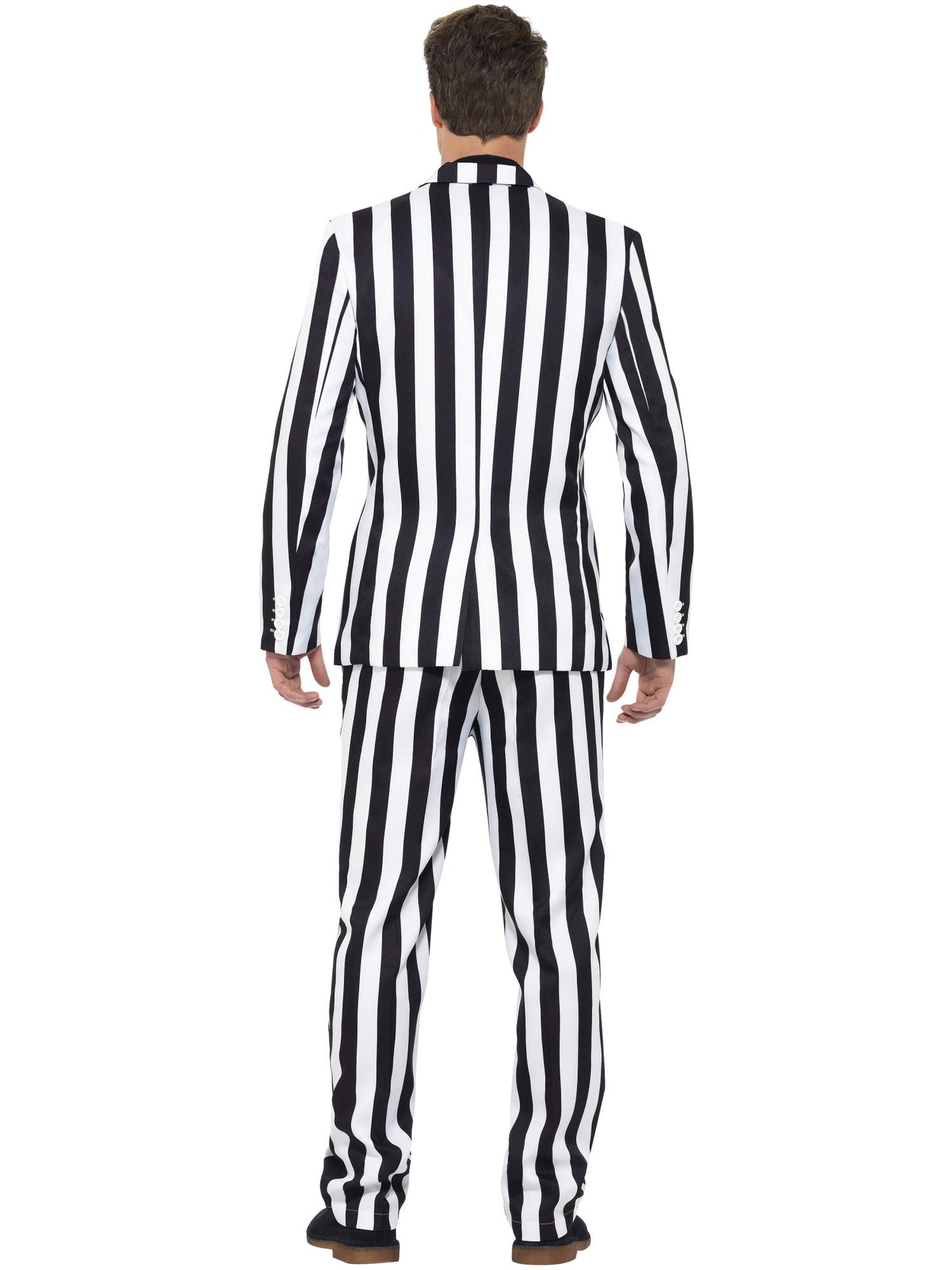 Smiffys COMEDY Humbug Suit, Black & White CS für Herren