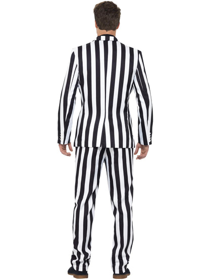 Smiffys COMEDY Humbug Suit, Black & White CS für Herren