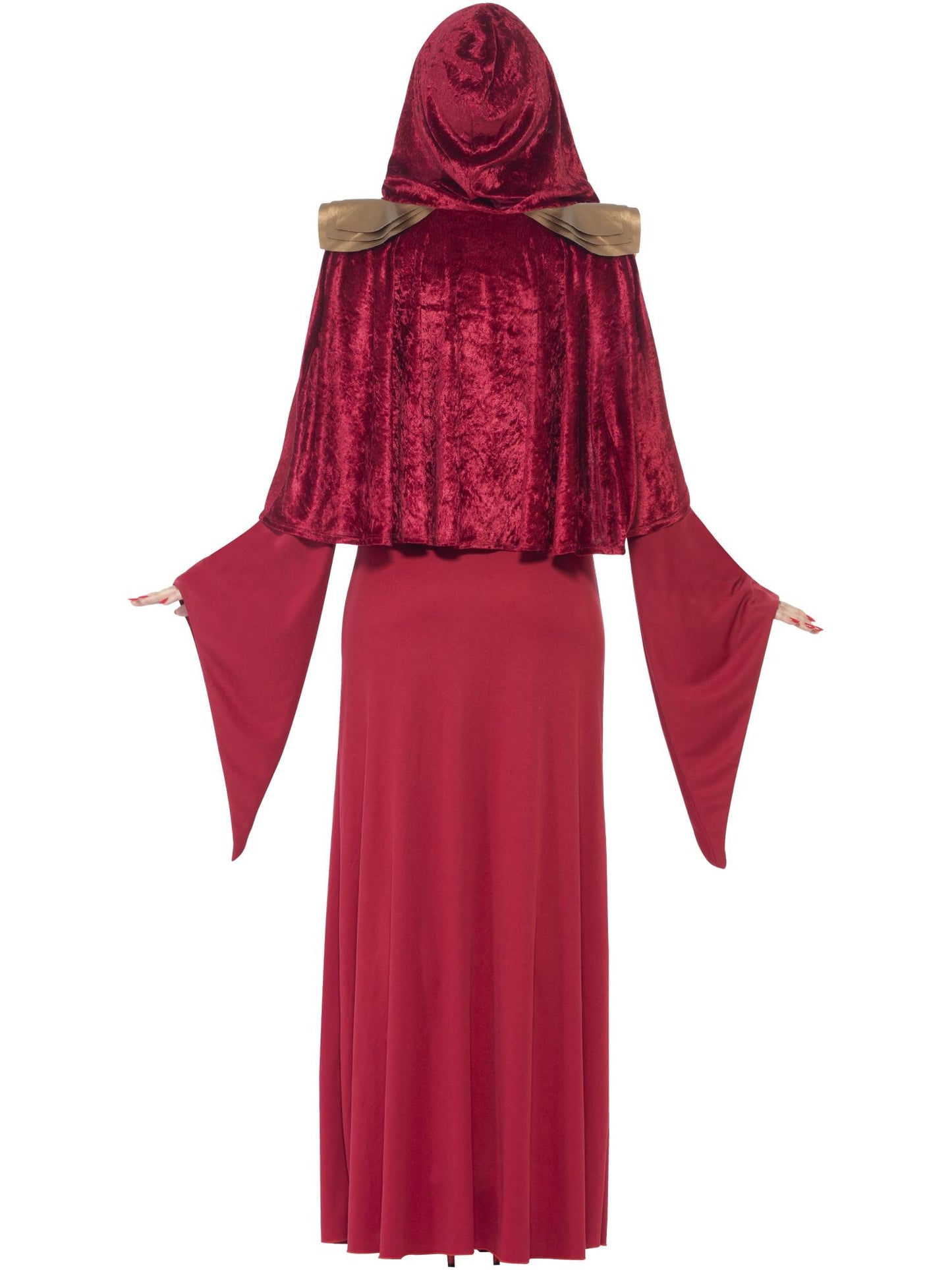 Smiffys HALLTHEME High Priestess Costume, Red CS für Damen