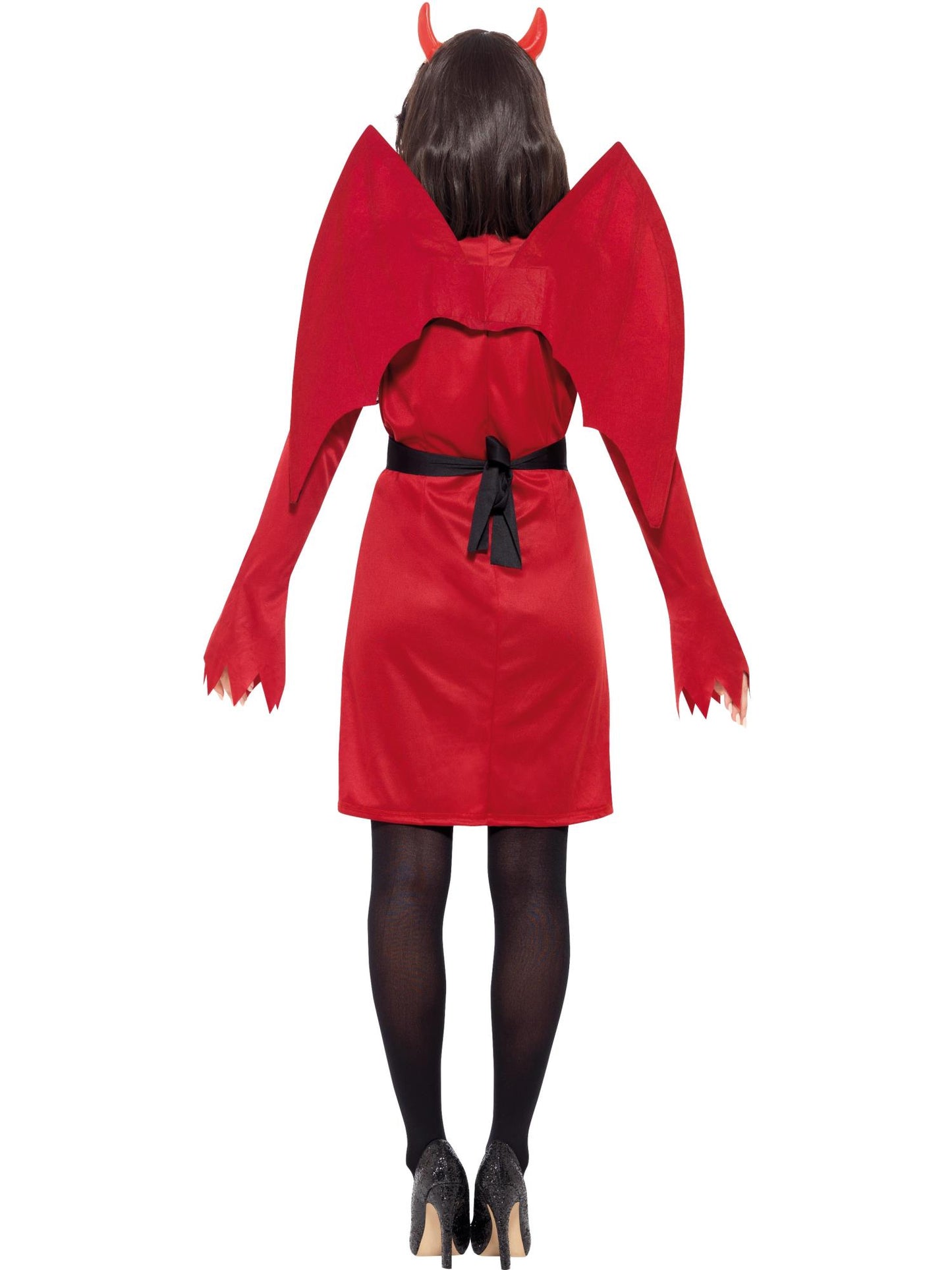 Smiffys Economy Devil Costume, Red CS für Damen