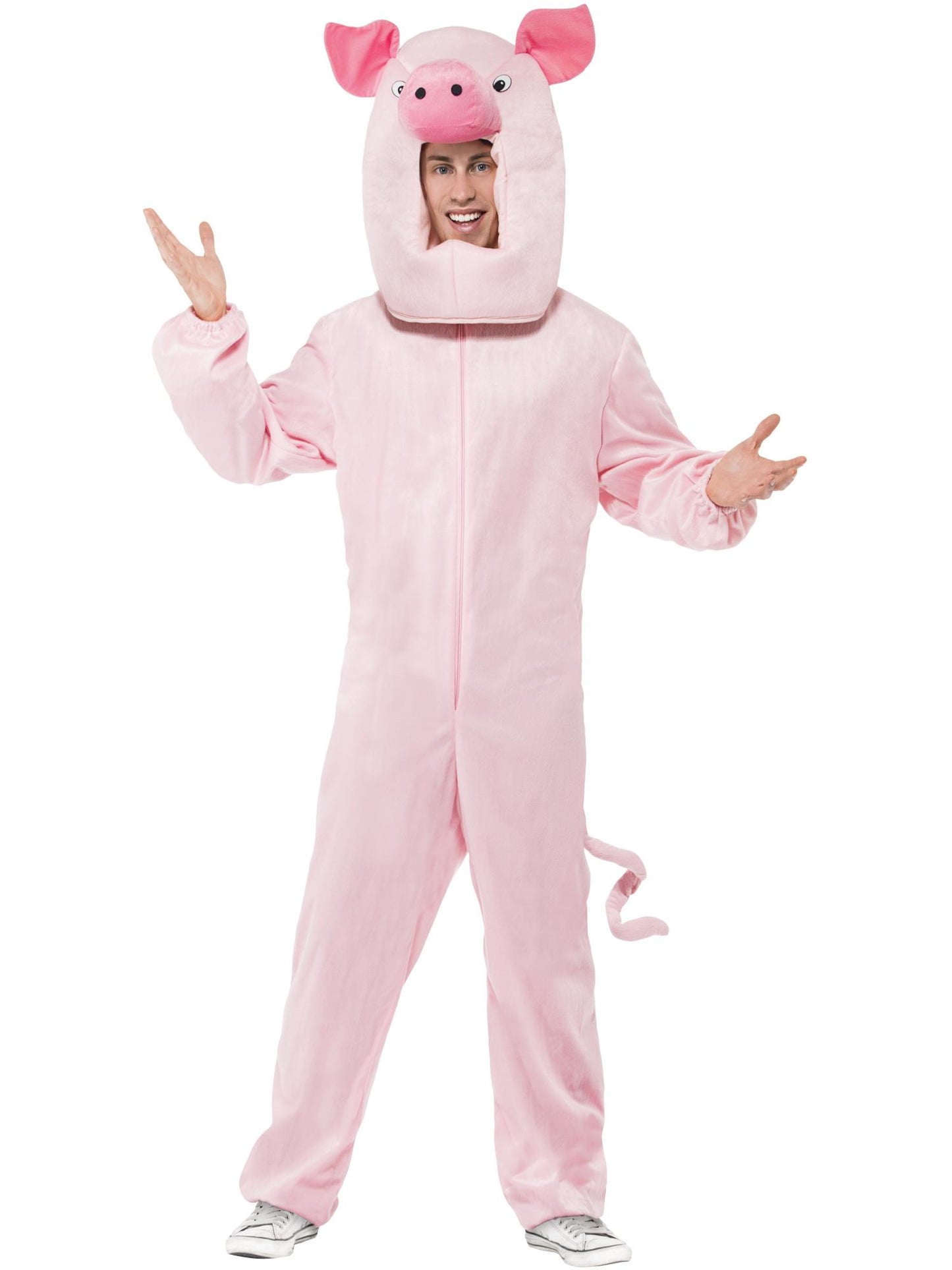 Smiffys Pig Costume, Pink CS für Unisex