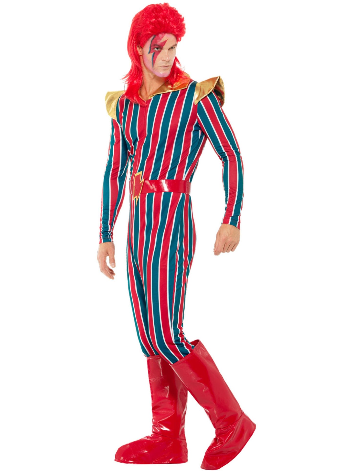 Smiffys 1970S Space Superstar Costume, Multi-Coloured CS für Herren
