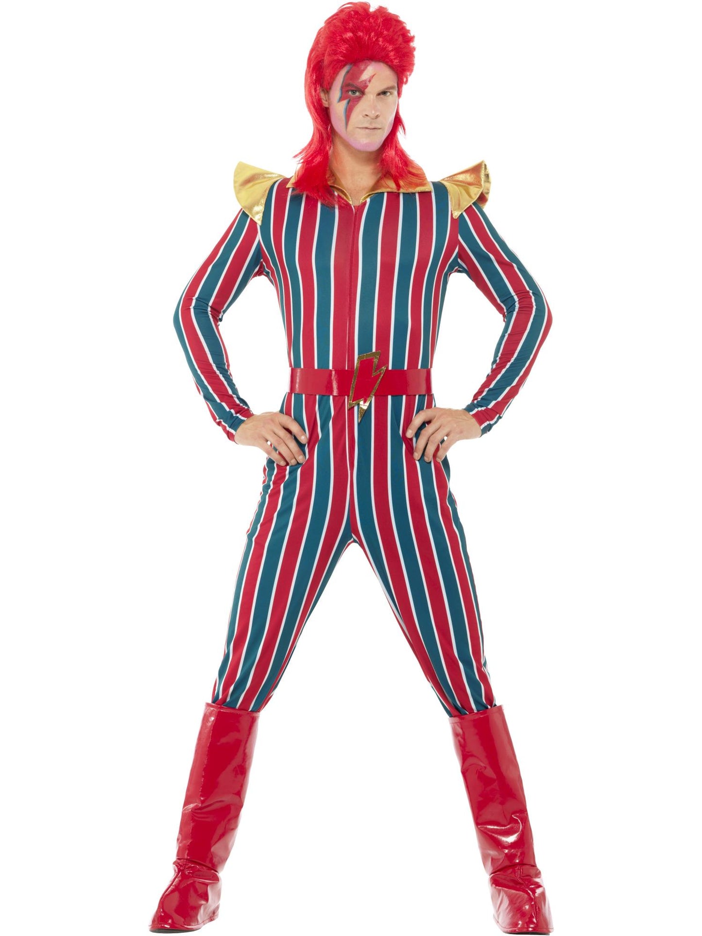 Smiffys 1970S Space Superstar Costume, Multi-Coloured CS für Herren