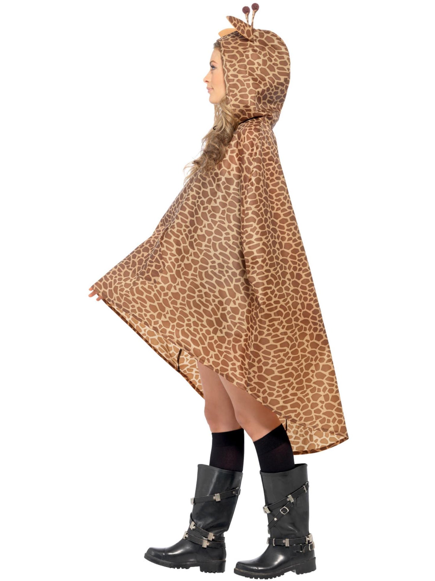Smiffys ANIMAL Giraffe Party Poncho, Brown CS für Unisex