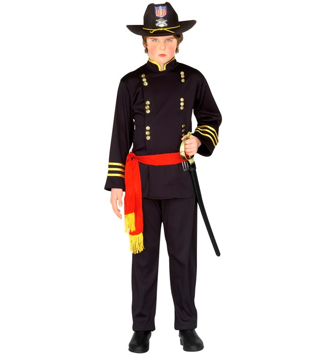Nordstaaten General Kostüm Set mit Oberteil, Hose und Gürtel für Fasnacht