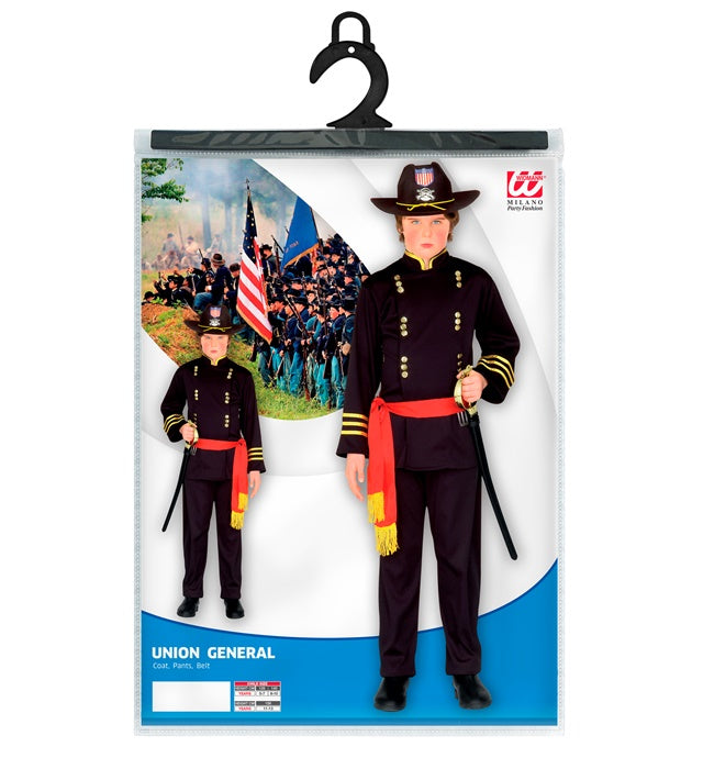Nordstaaten General Kostüm Set mit Oberteil, Hose und Gürtel für Fasnacht