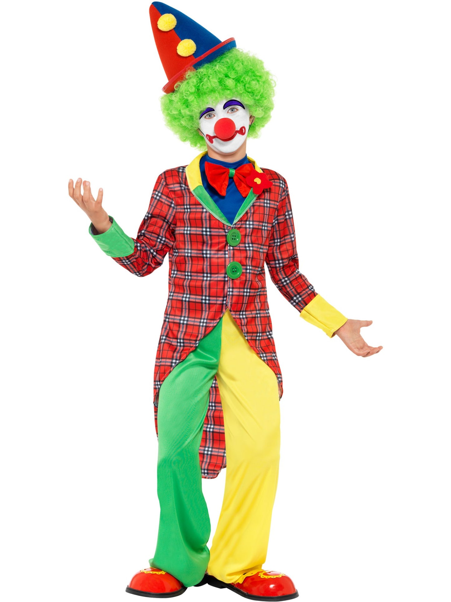 Smiffys Clown Costume, Red CS für Unisex