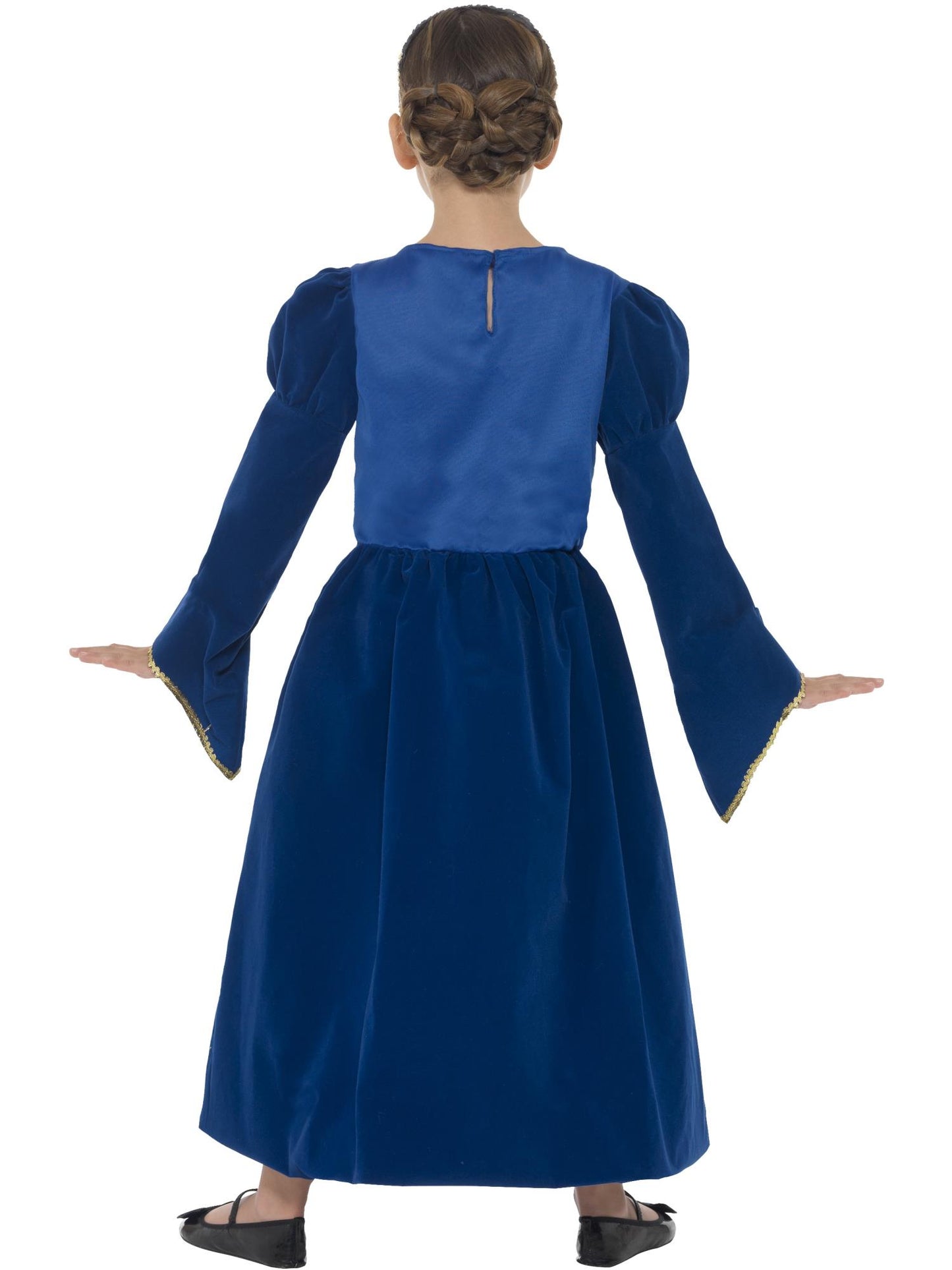 Smiffys Tudor Princess Mädchenkostüm, Royal Blue CS