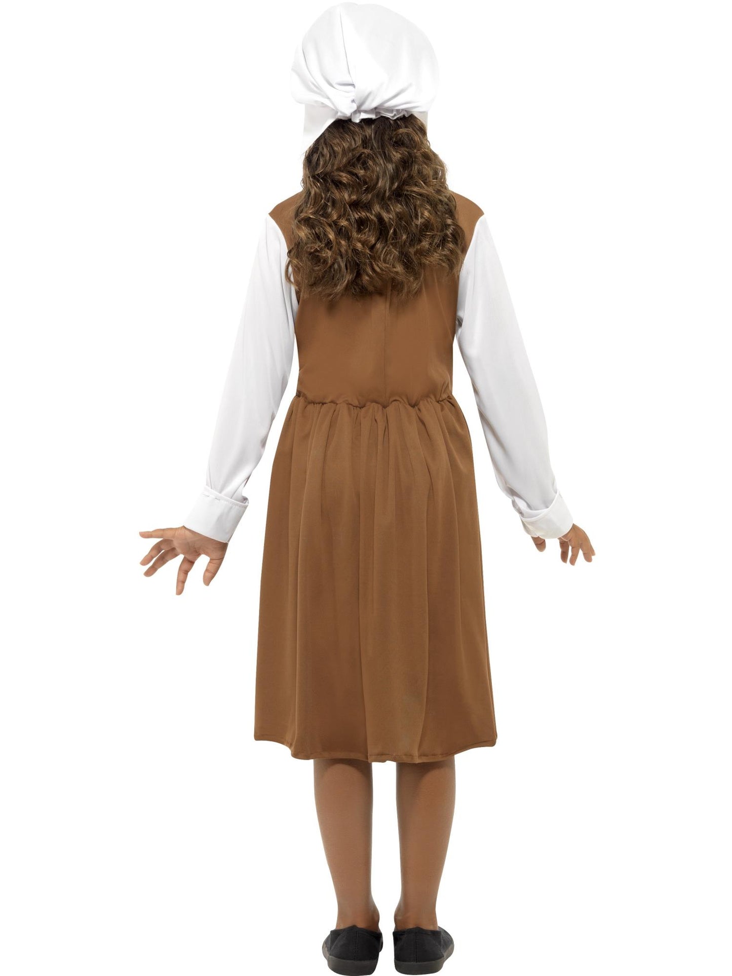 Smiffys Tudor Mädchenkostüm, Brown CS