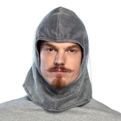 Boland Chainmail Ritterkapuze Leichte Mesh Ritterhaube Kostüm
