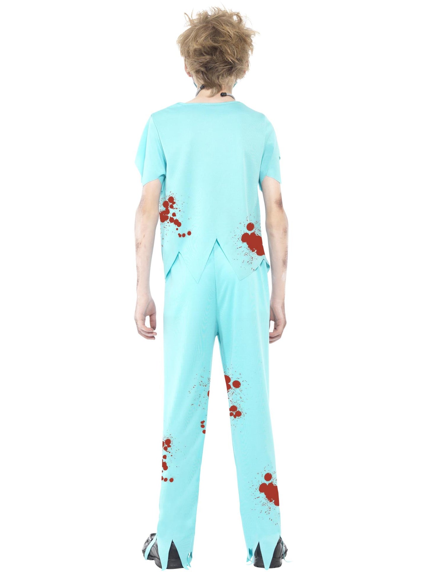 Smiffys Zombie Surgeon Costume, Blue CS für Unisex