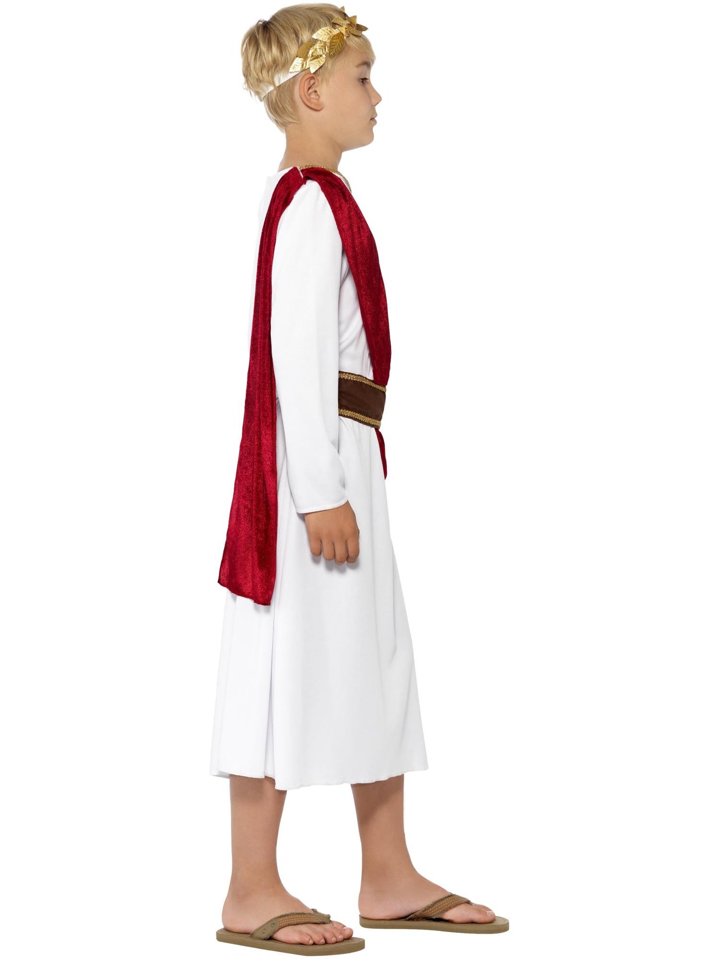 Smiffys Roman Costume, White CS für Unisex
