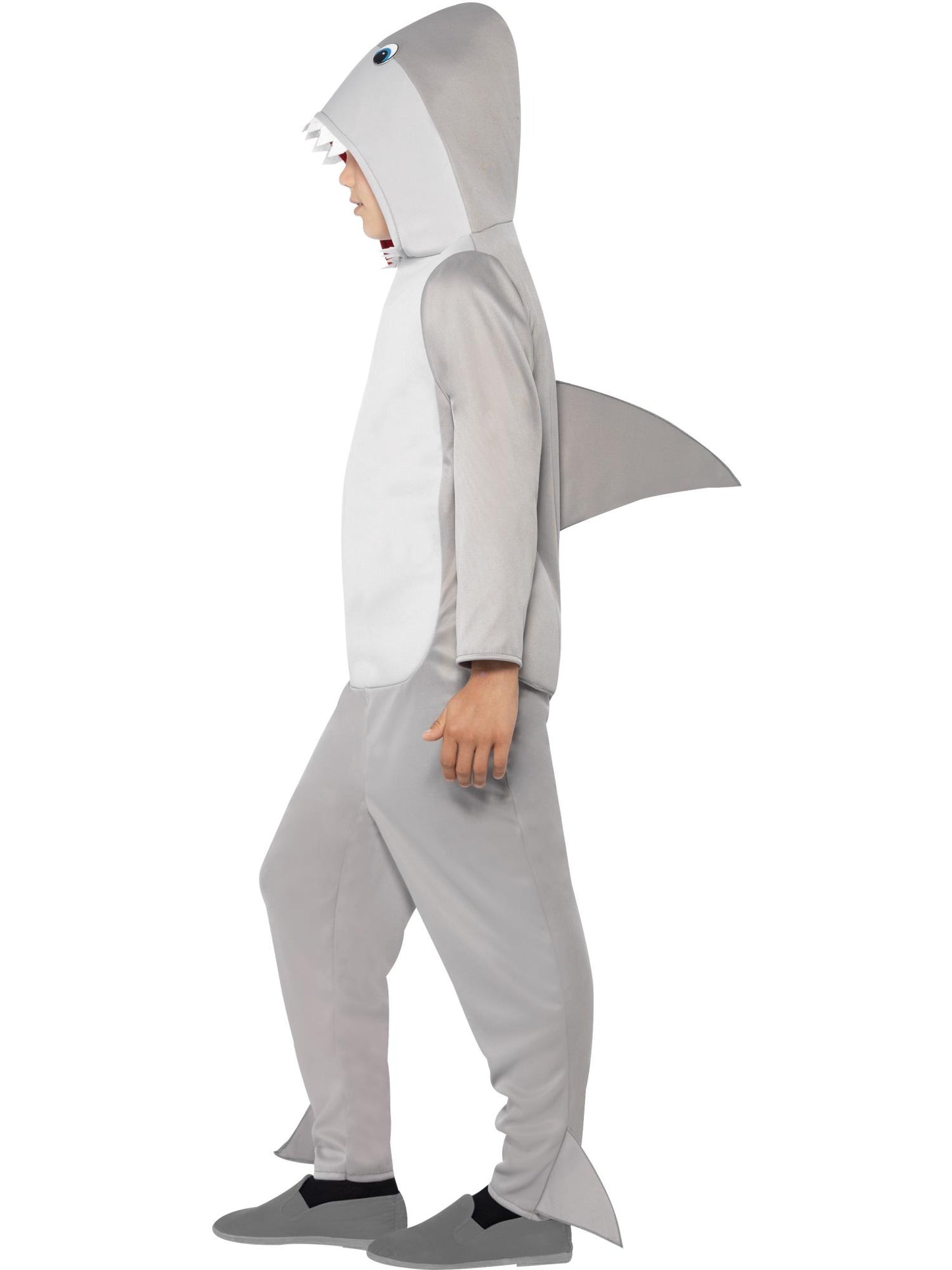 Smiffys Shark Costume, Grey CS für Unisex