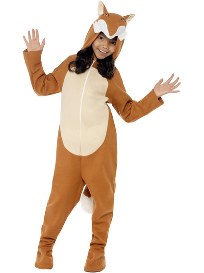 Smiffys Fox Costume, Orange CS für Unisex