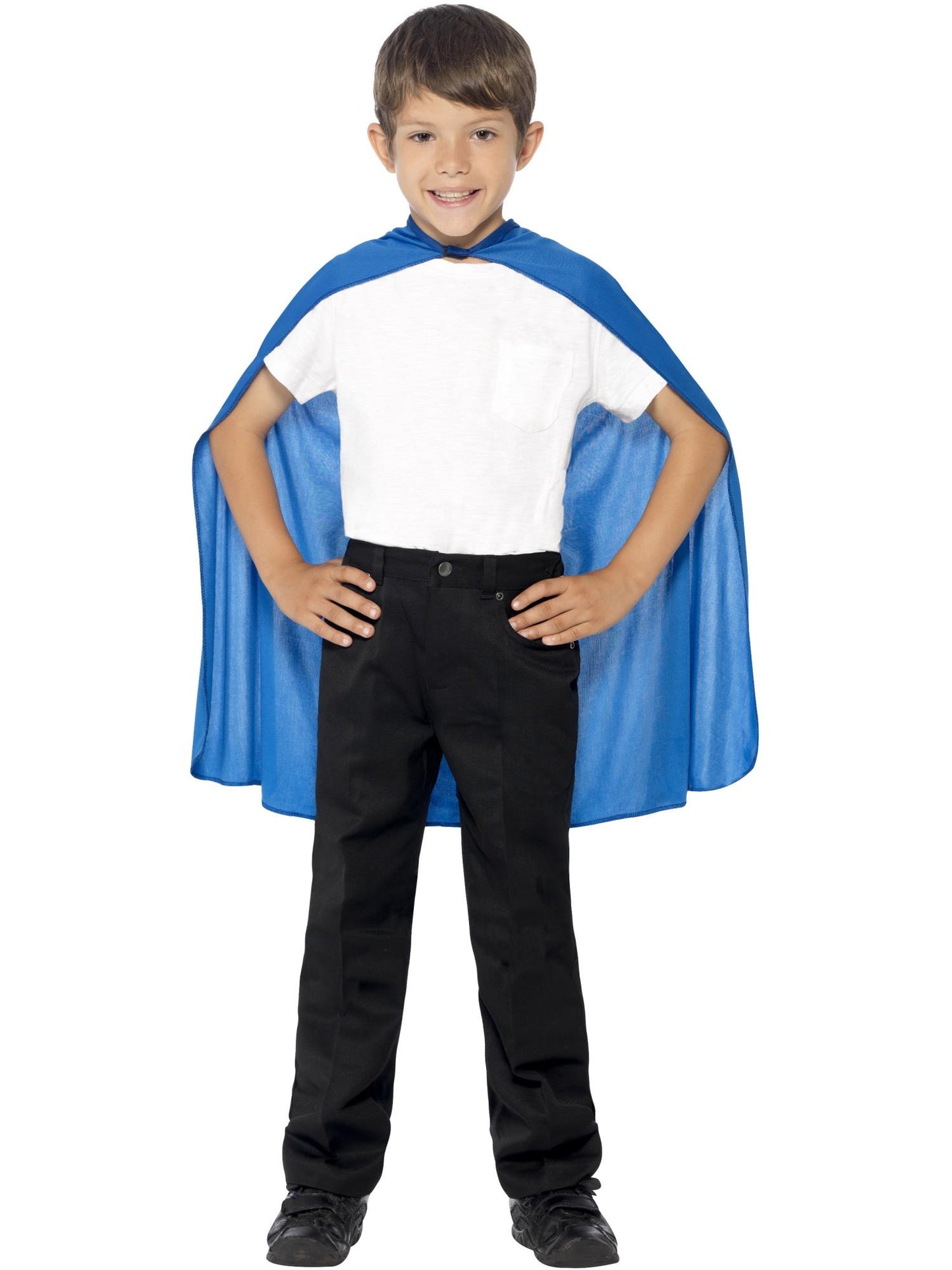 Smiffys HERO Cape, Blue AC für Unisex