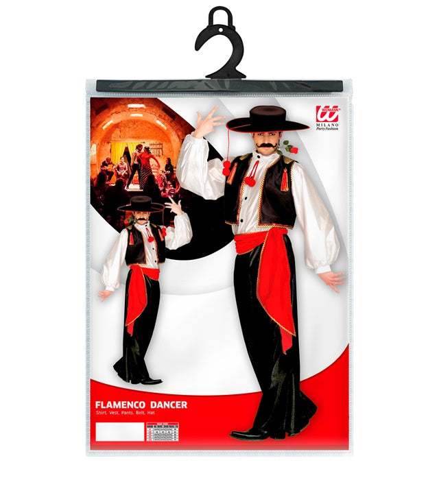 JOAQUIN Kostüm-Set mit Hemd, Weste, Hose, Gürtel und Hut für Fasnacht