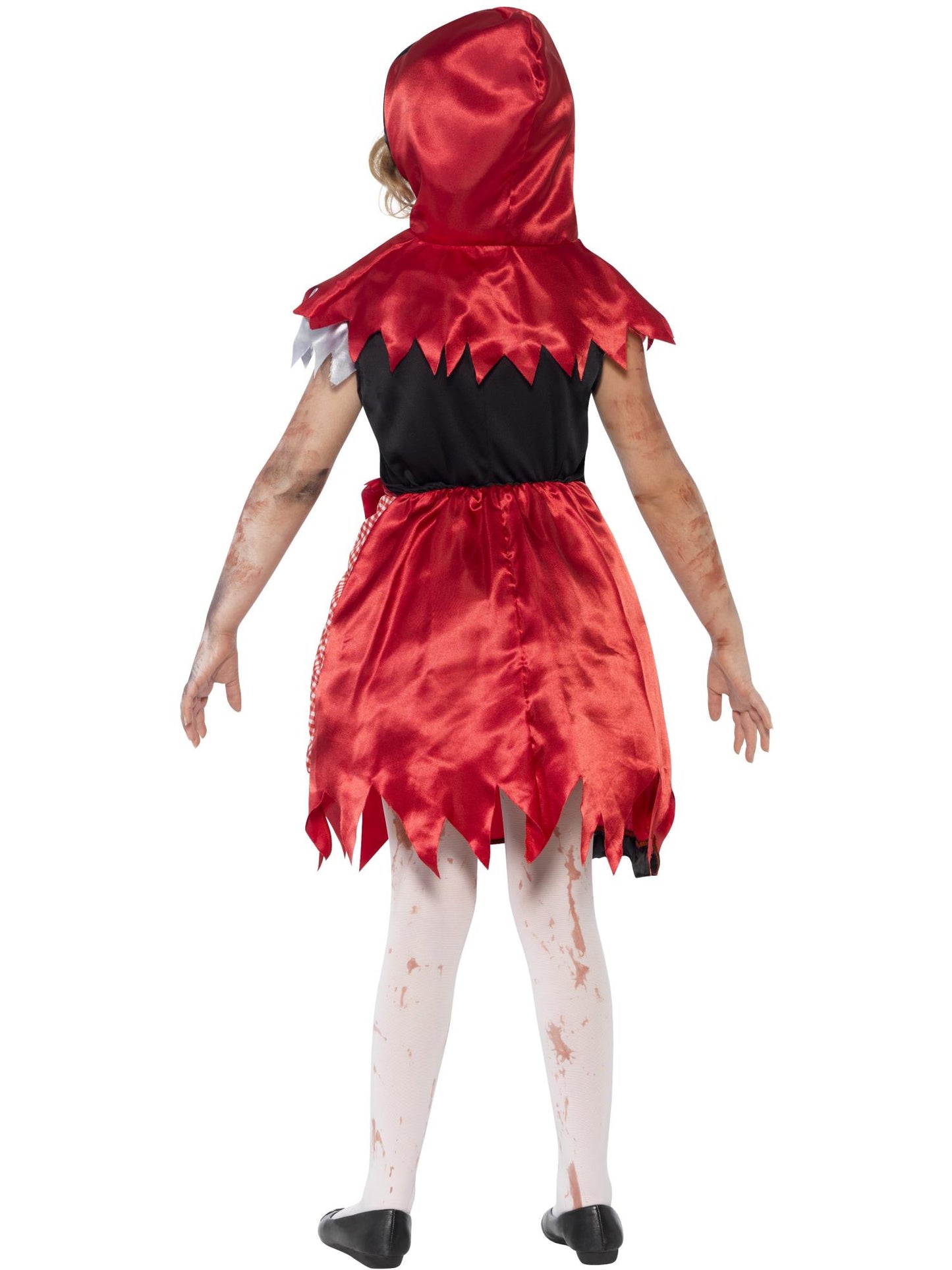Smiffys REDRIDING Zombie Miss Hood Costume, Red CS für Mädchen