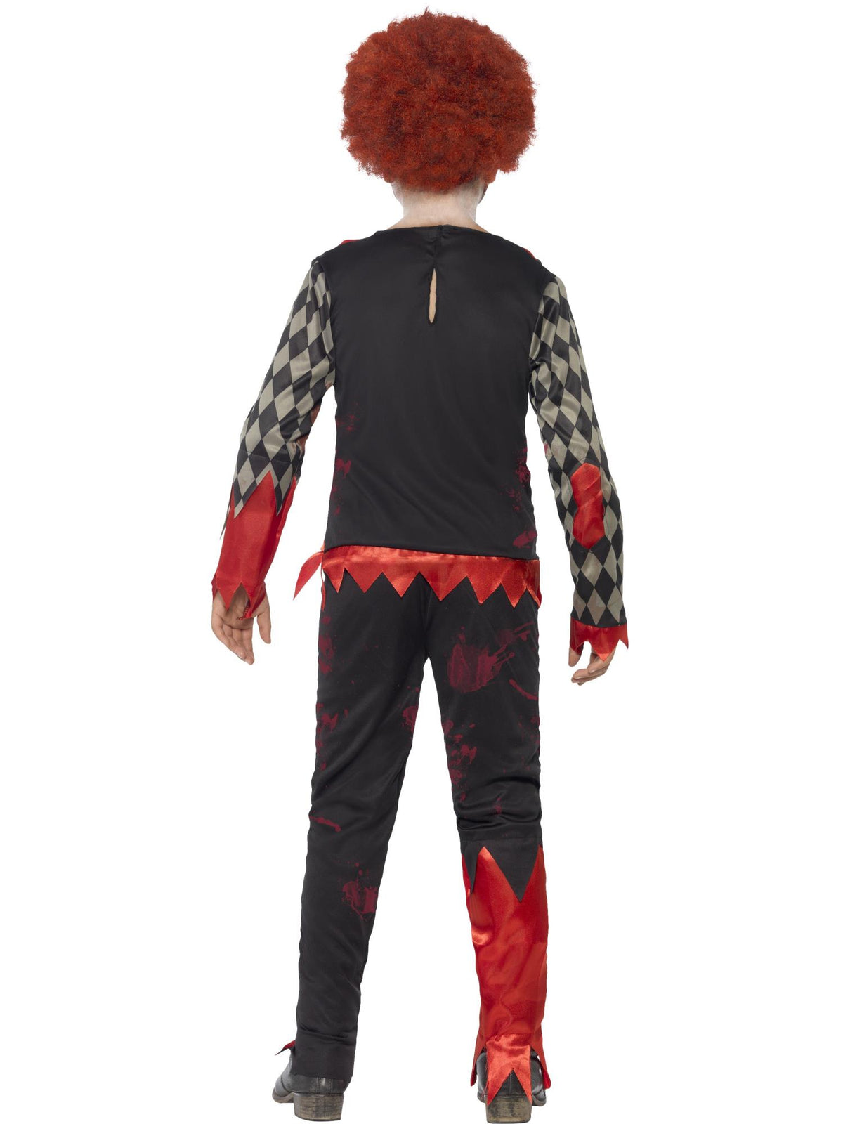 Smiffys Deluxe Zombie Clown Costume, Red & Green CS für Unisex