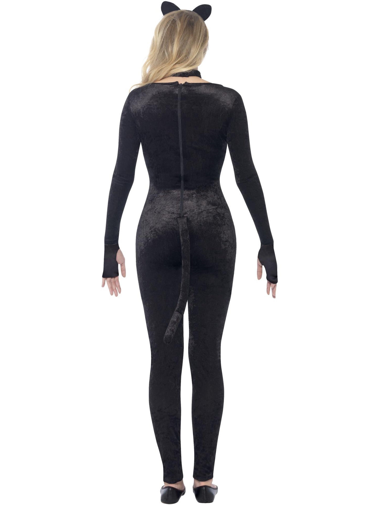 Smiffys Cat Costume, Black CS für Damen