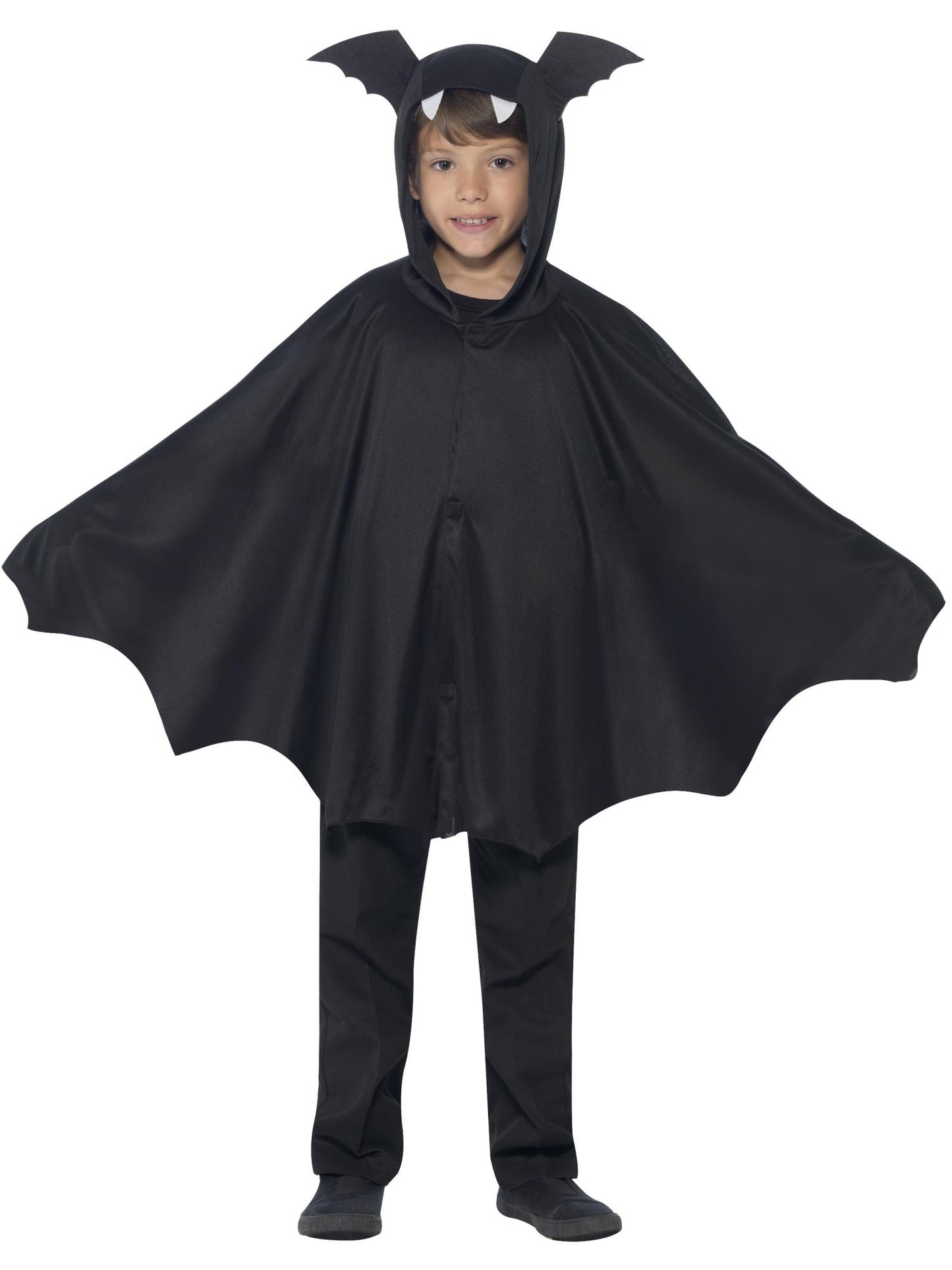 Smiffys HALLTHEME Bat Cape, Black für Unisex