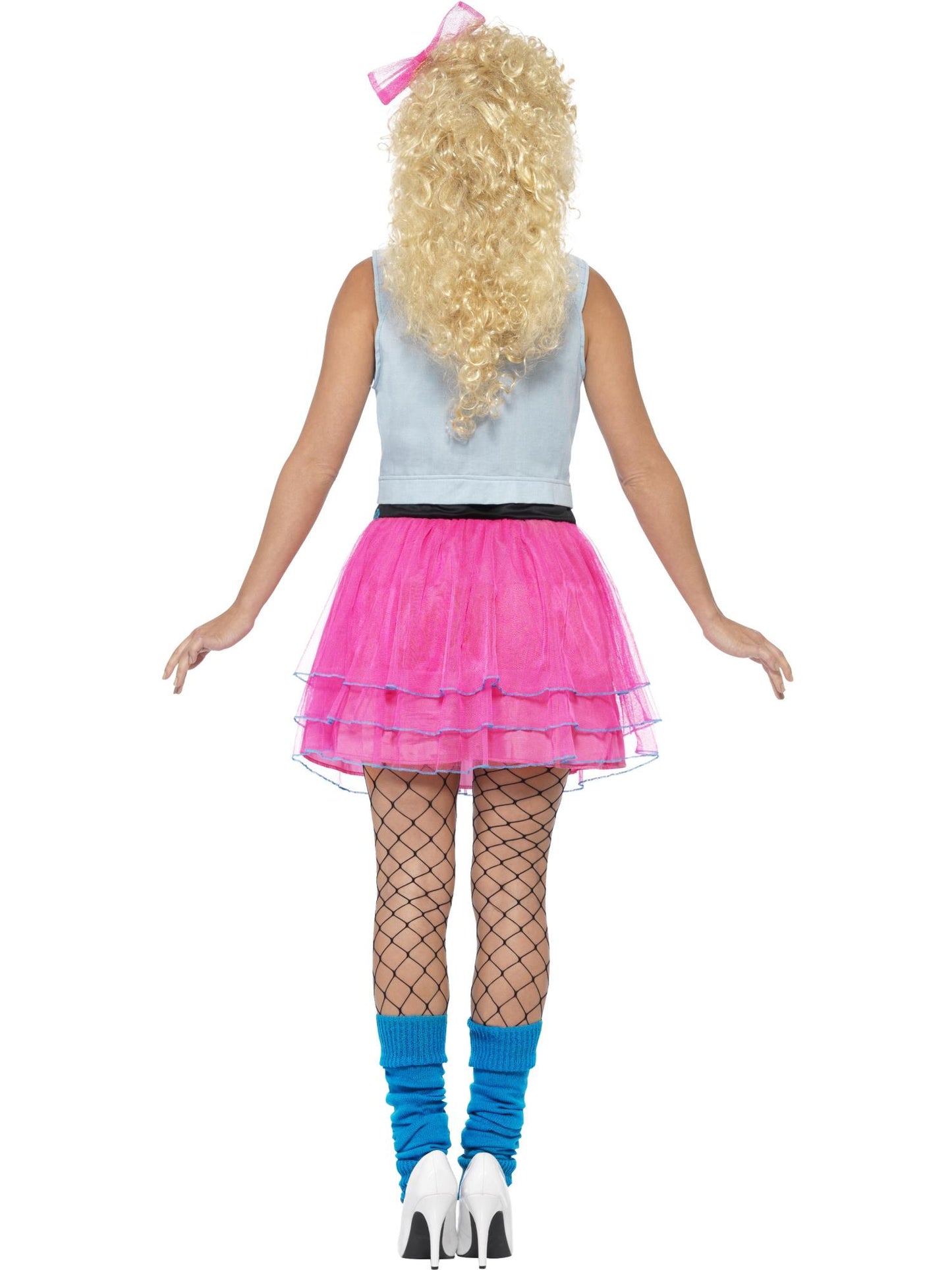 Smiffys 1980S 80s Wild Mädchenkostüm, Pink CS für Damen