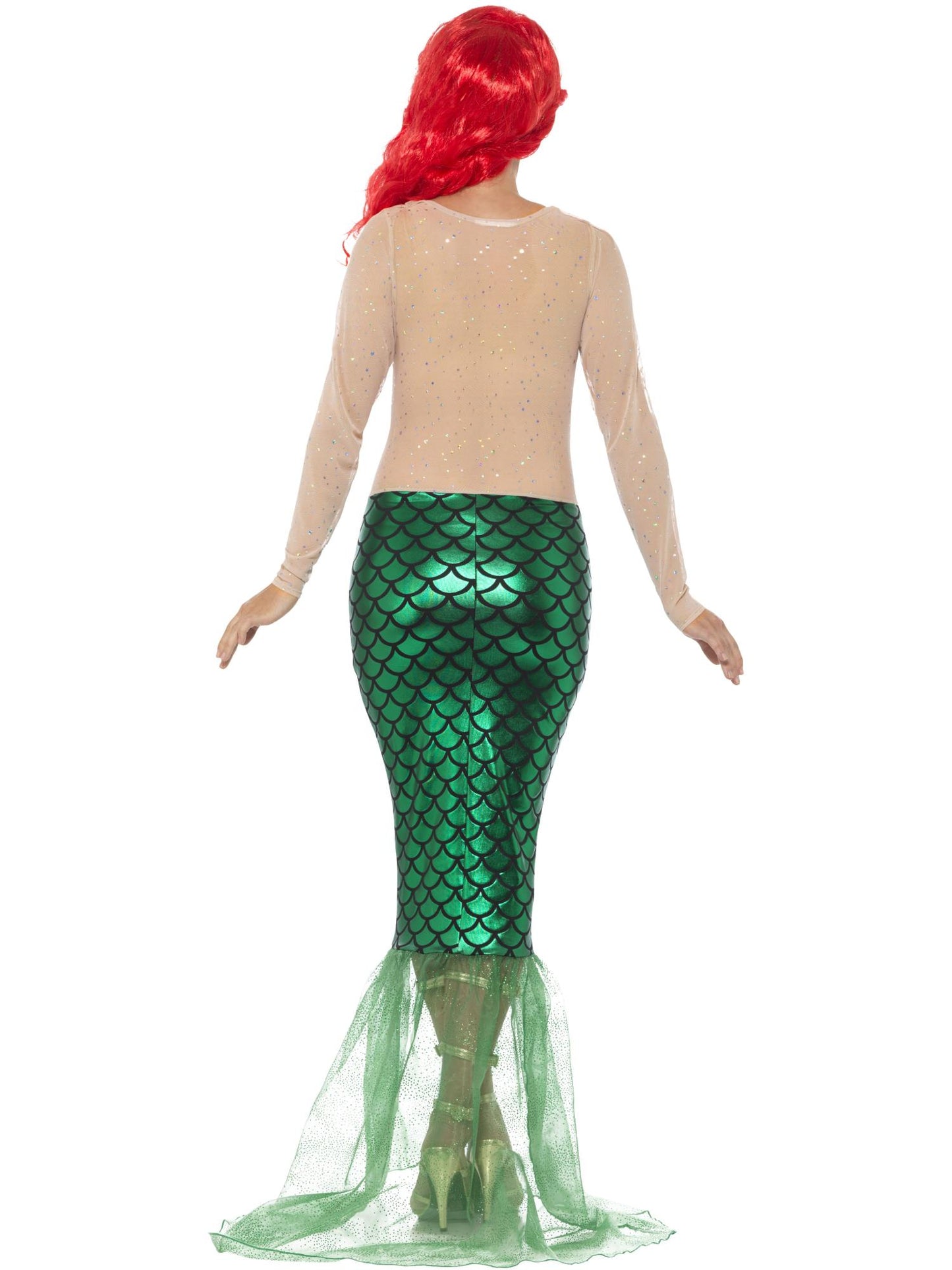 Smiffys Deluxe Sexy Mermaid Costume, Green CS für Damen