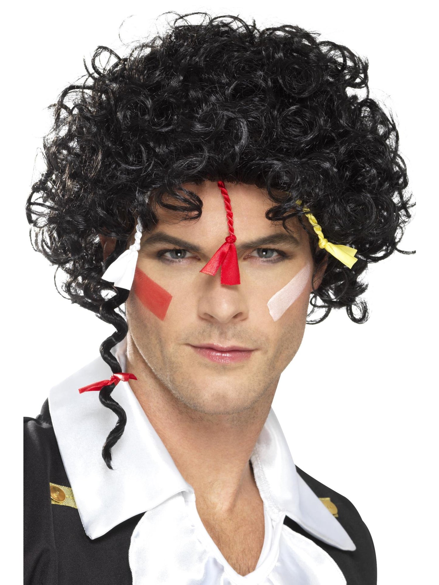 Smiffys 1980S 80s New Romantic Wig, Black für Herren