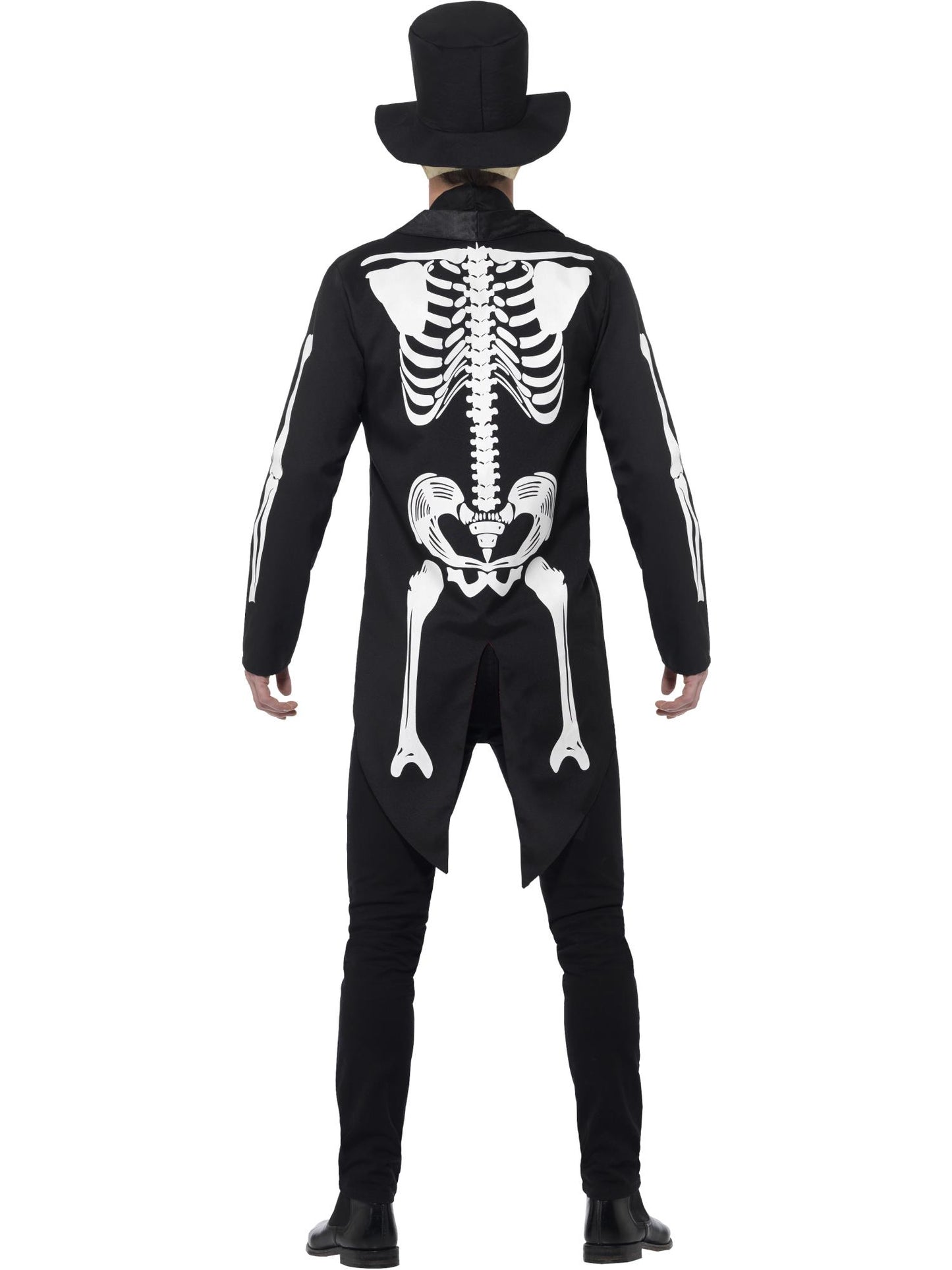 Smiffys DAYDEAD Day of the Dead Se?or Skeleton Costume, Black CS für Herren