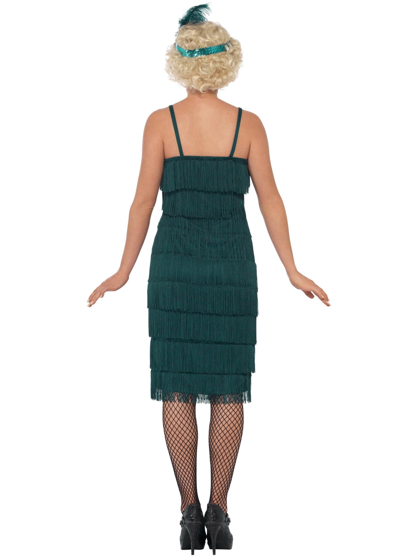 Smiffys Flapper Costume, Green CS für Damen