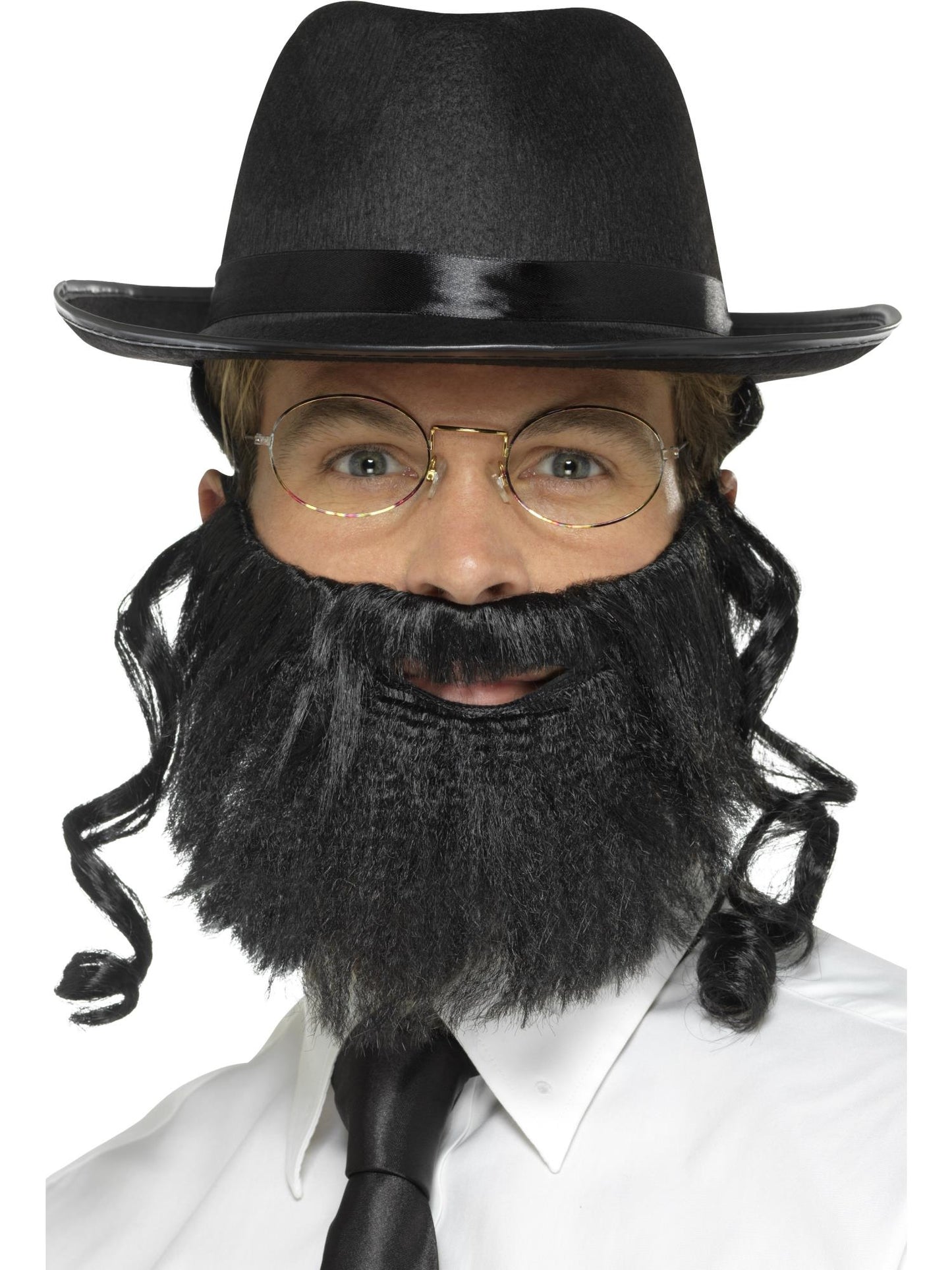 Smiffys RELIGIOUS Rabbi Kit, Black für Herren