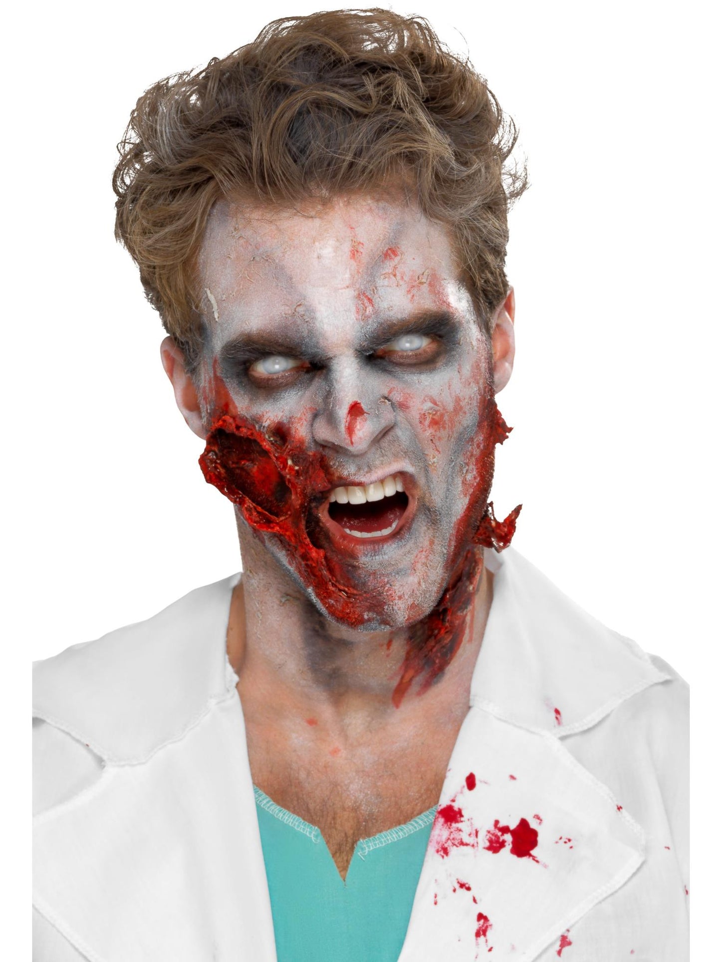 Smiffys Make-Up FX, Zombie Liquid Latex, Clear CD für Unisex